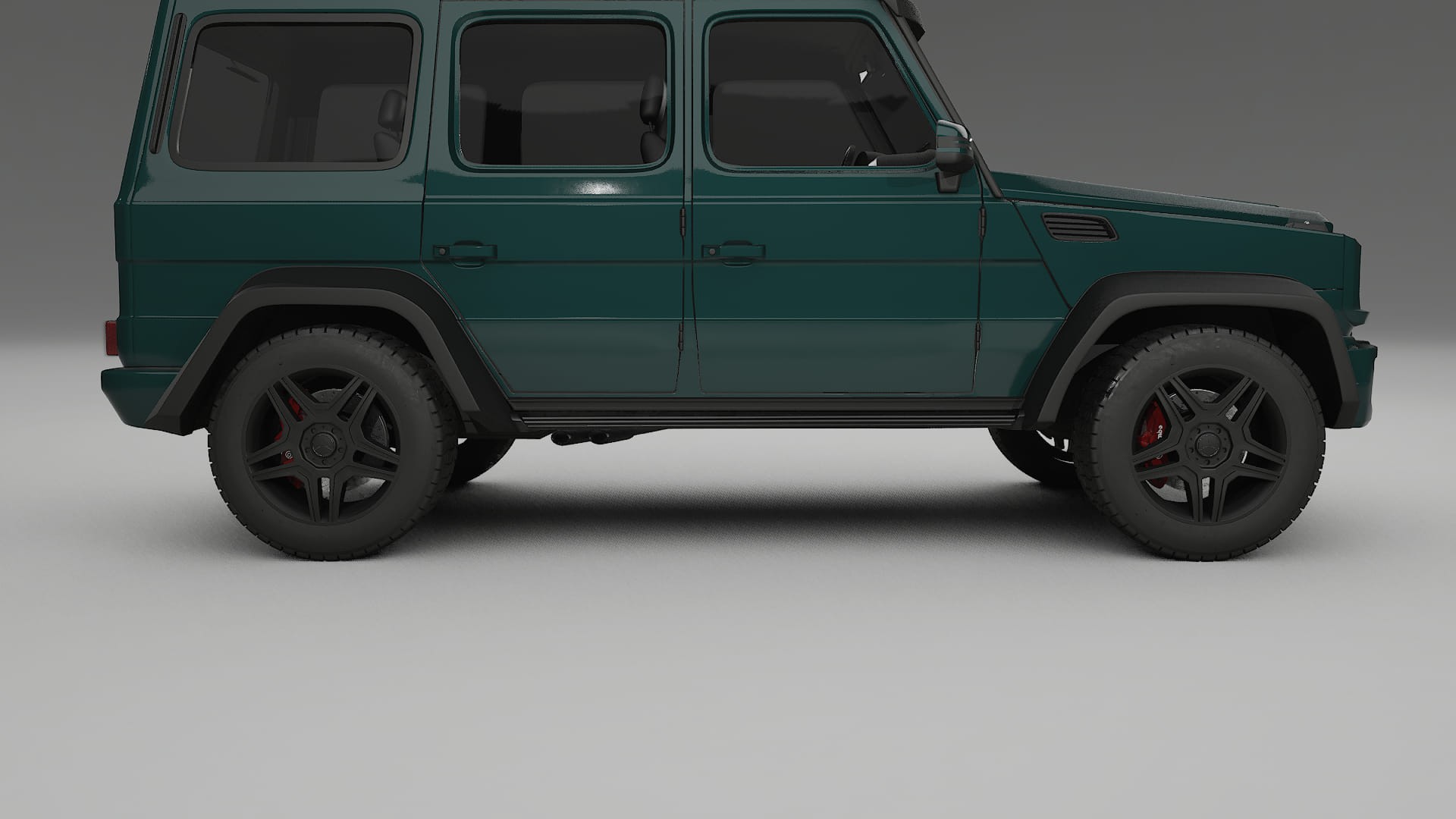 Mercedes G class 4x4 W463 Film de Protecție pentru Vopsea TPU | INFERNO PPF cu Schimbare de Culoare – Kit Complet Predecupat