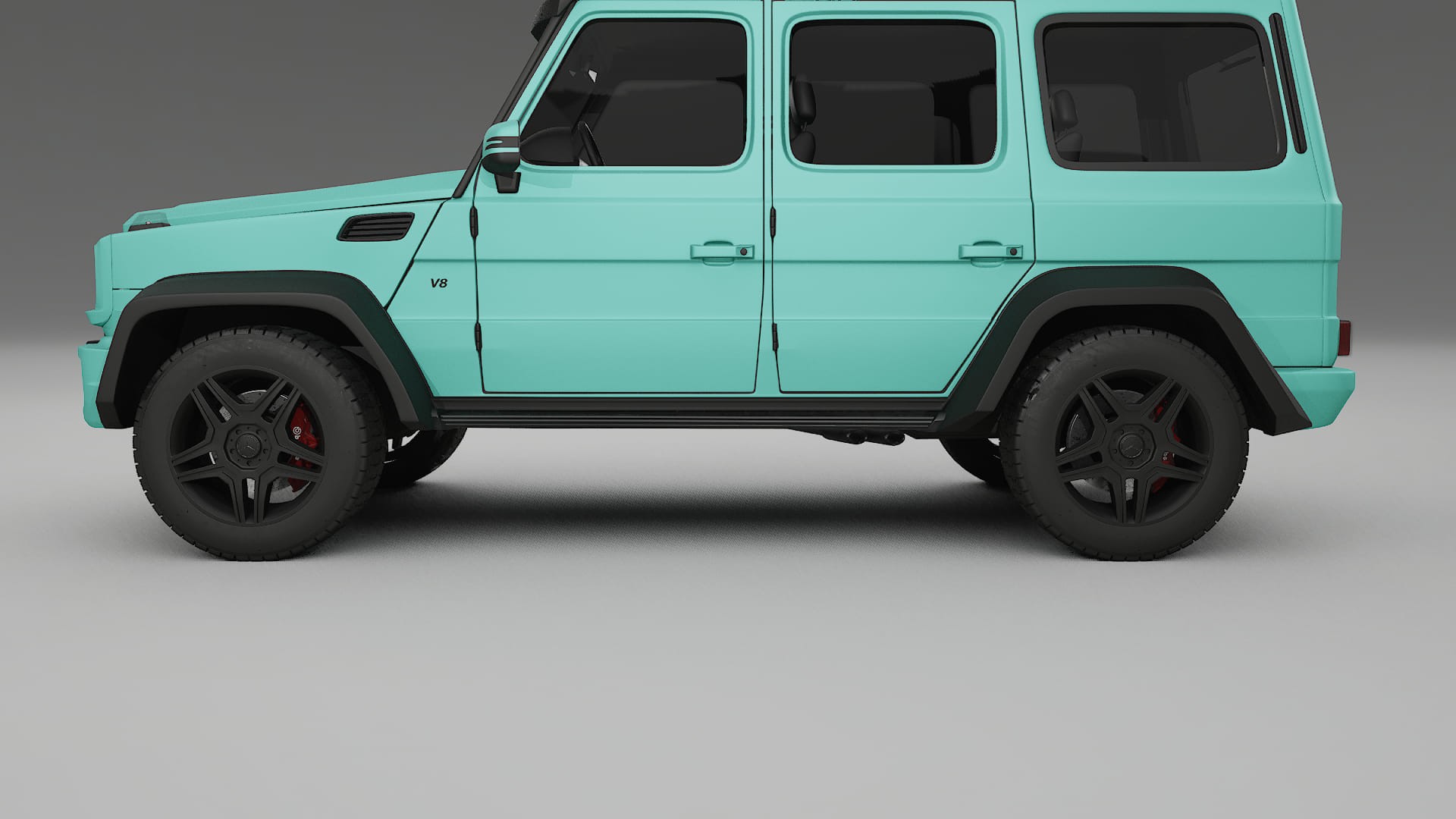 Mercedes G class 4x4 W463 Film de Protecție pentru Vopsea TPU | FROST PPF cu Schimbare de Culoare – Kit Complet Predecupat