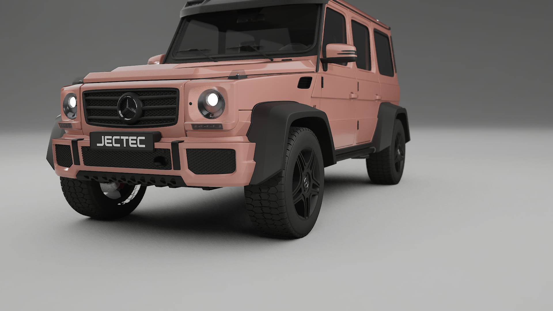 Mercedes G class 4x4 W463 Film de Protecție pentru Vopsea TPU | BLUSH PPF cu Schimbare de Culoare – Kit Complet Predecupat