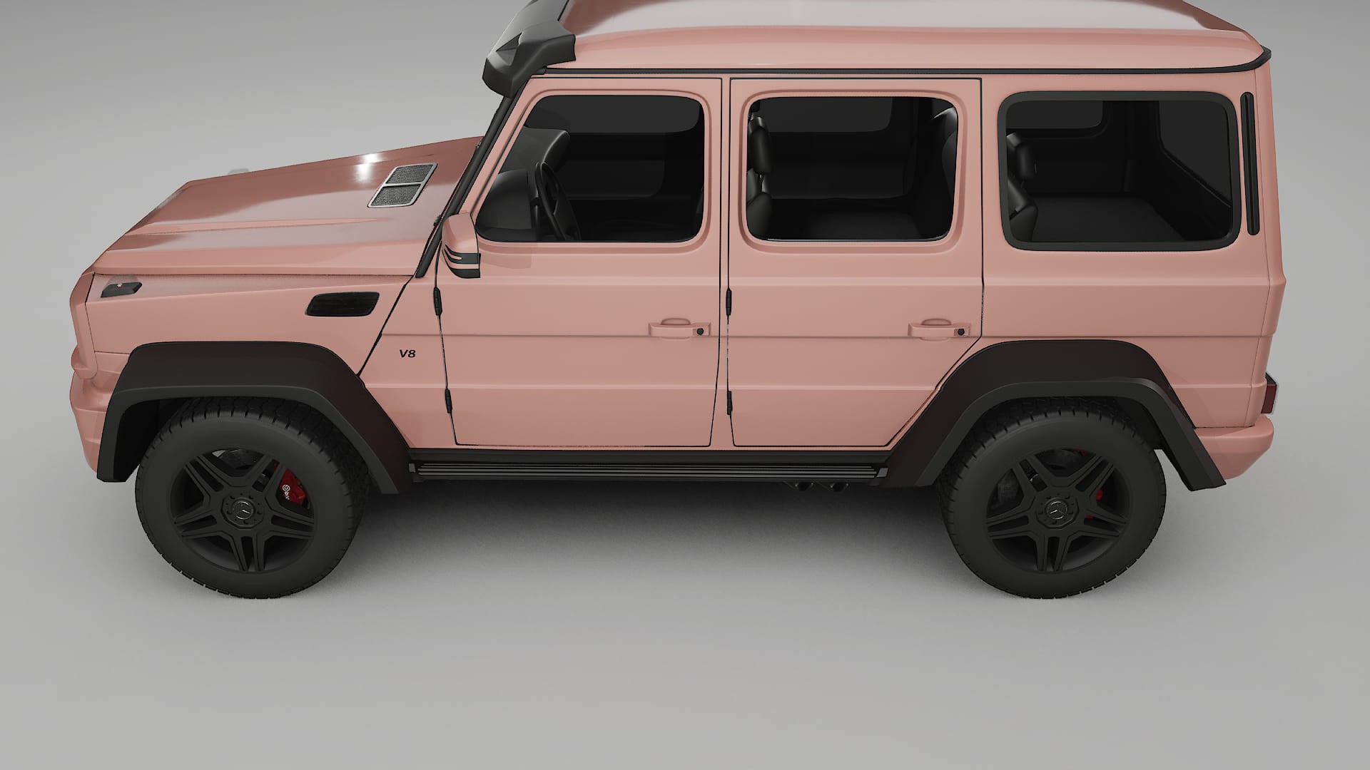Mercedes G class 4x4 W463 Film de Protecție pentru Vopsea TPU | BLUSH PPF cu Schimbare de Culoare – Kit Complet Predecupat