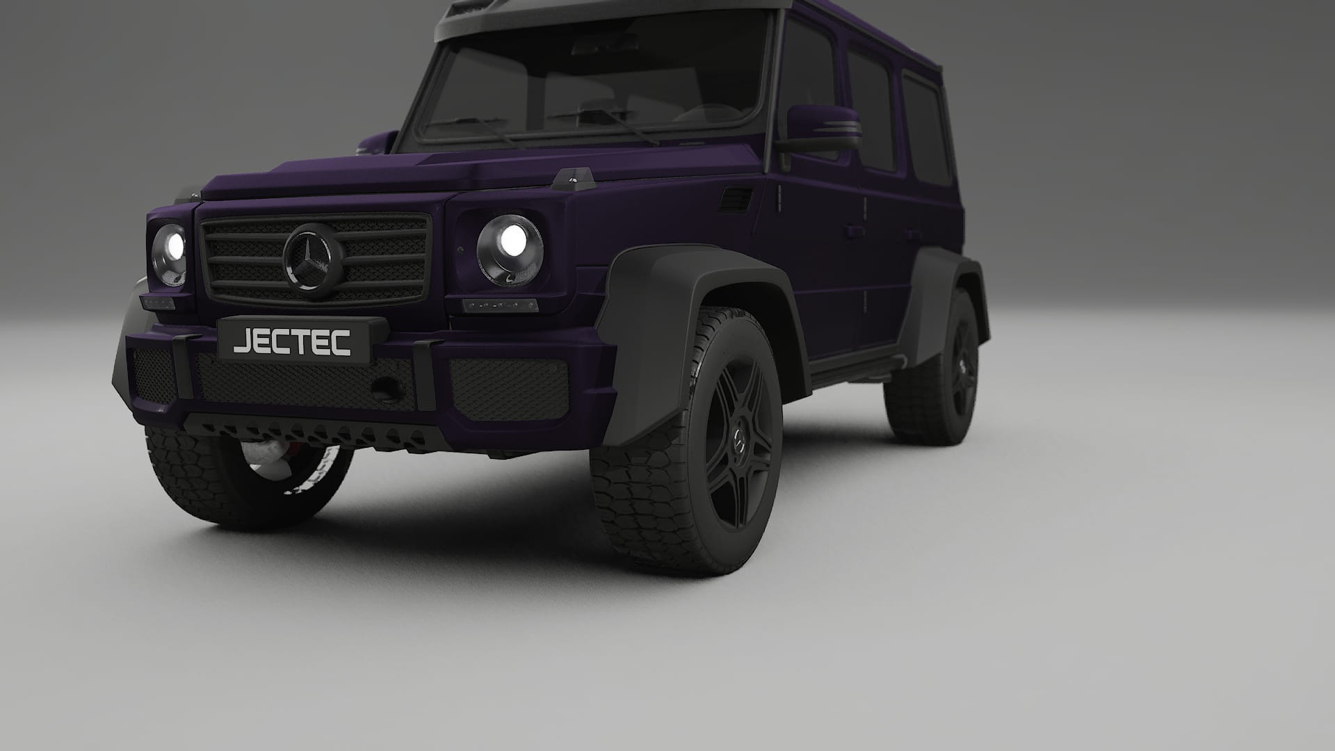 Mercedes G class 4x4 W463 Film de Protecție pentru Vopsea TPU | VIOLET PPF cu Schimbare de Culoare – Kit Complet Predecupat