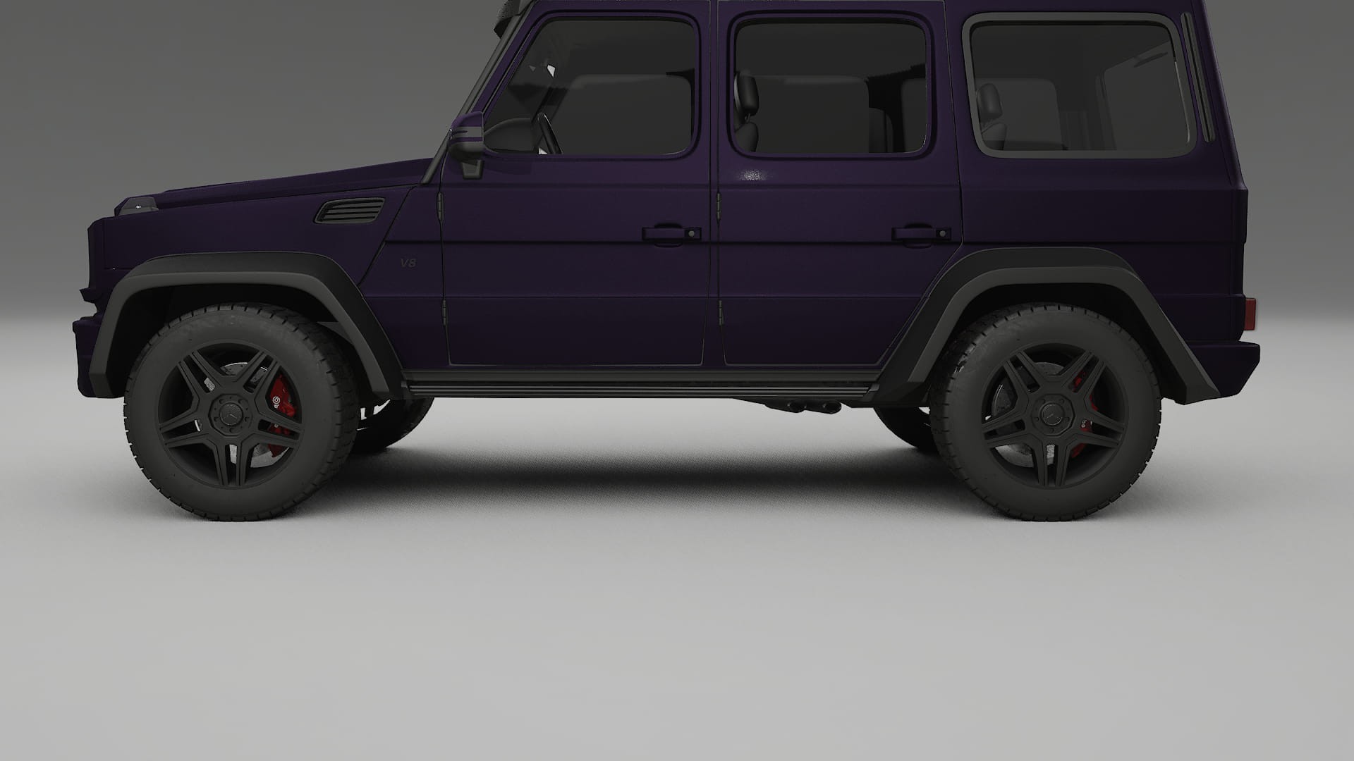 Mercedes G class 4x4 W463 Film de Protecție pentru Vopsea TPU | VIOLET PPF cu Schimbare de Culoare – Kit Complet Predecupat