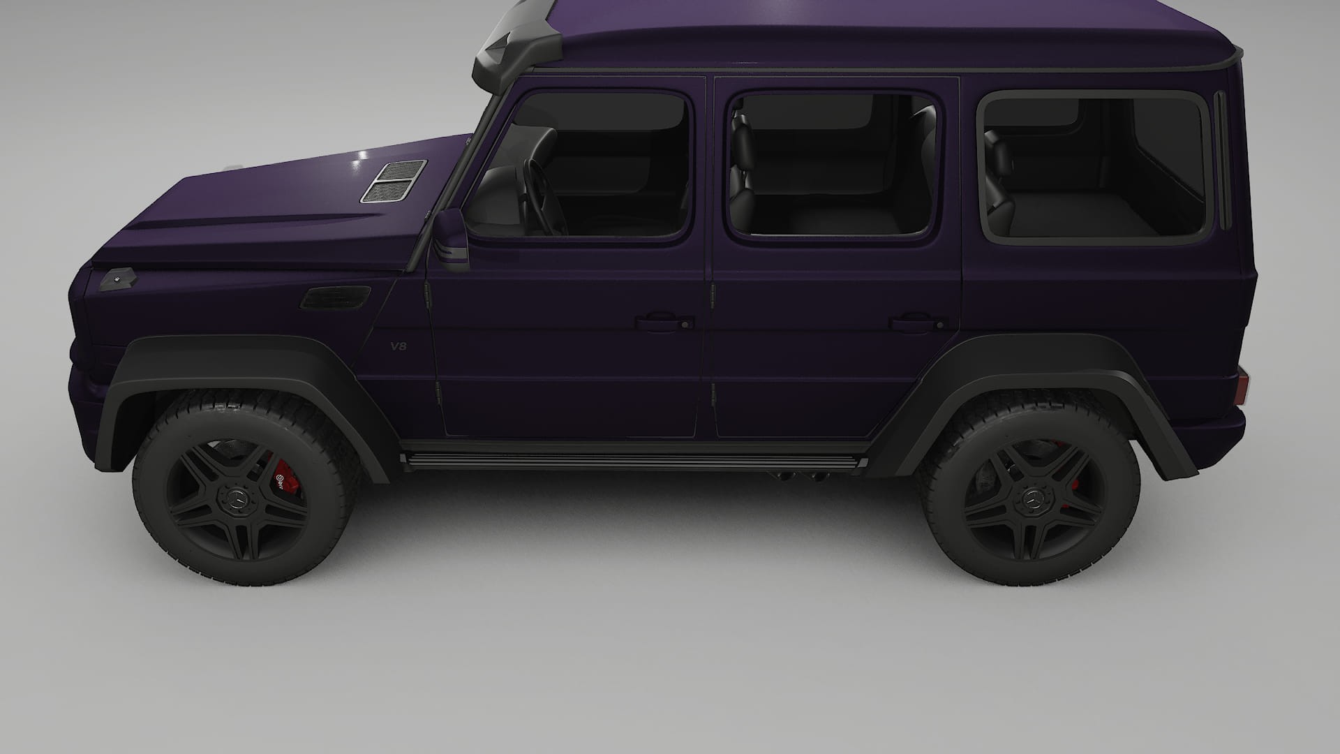 Mercedes G class 4x4 W463 Film de Protecție pentru Vopsea TPU | VIOLET PPF cu Schimbare de Culoare – Kit Complet Predecupat