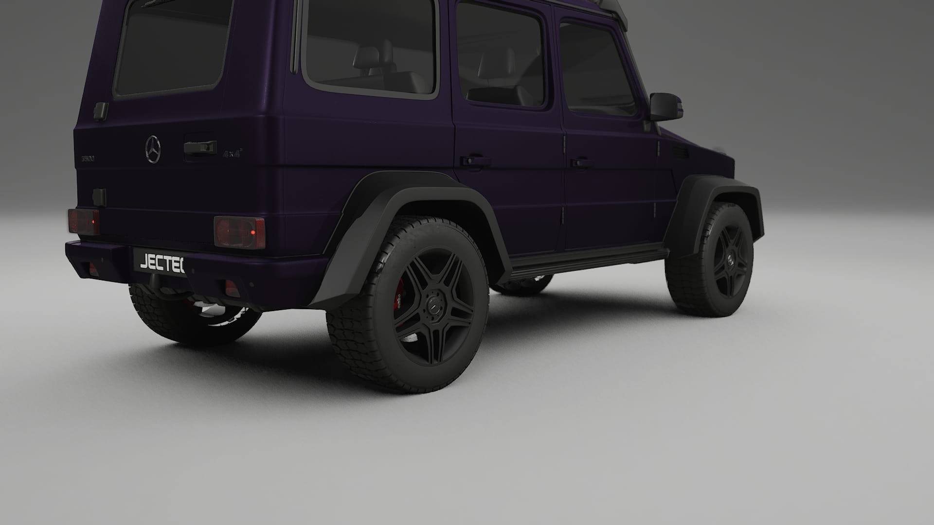 Mercedes G class 4x4 W463 Film de Protecție pentru Vopsea TPU | VIOLET PPF cu Schimbare de Culoare – Kit Complet Predecupat
