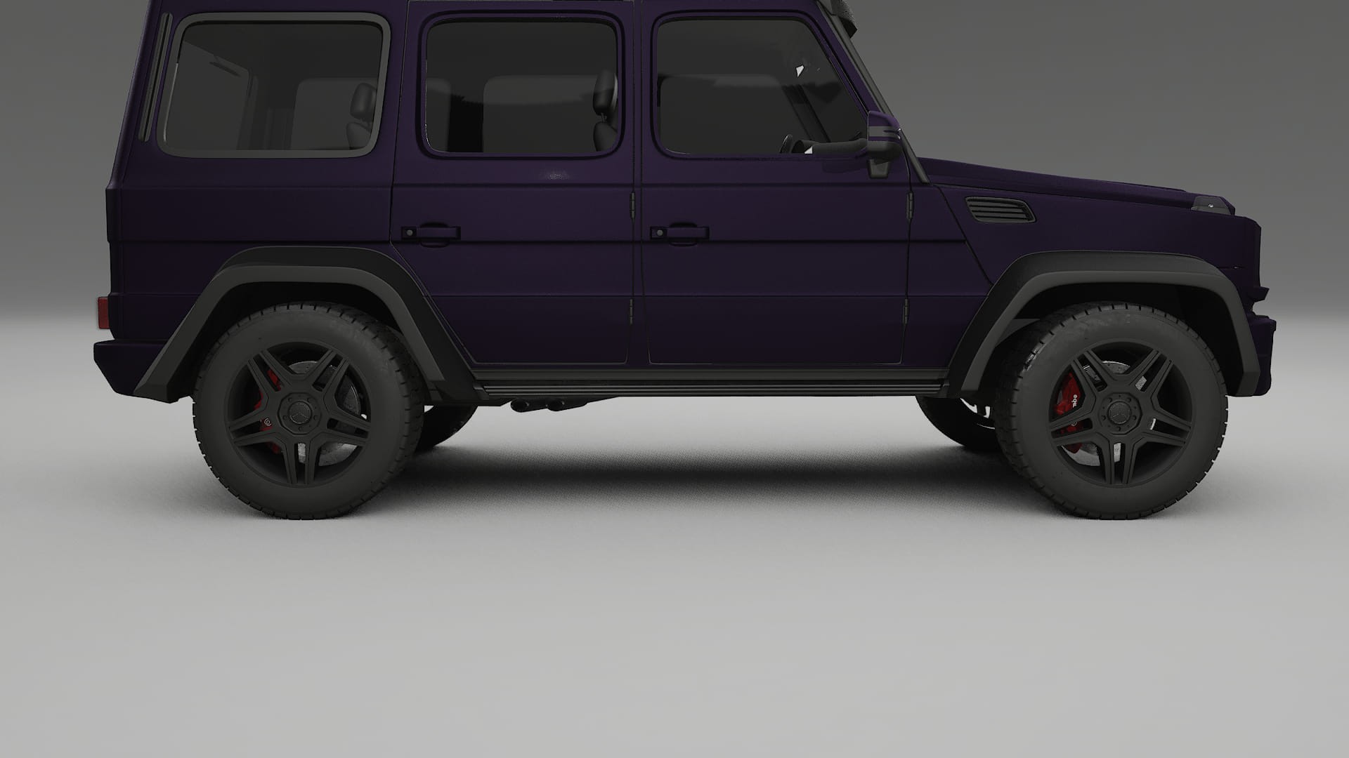 Mercedes G class 4x4 W463 Film de Protecție pentru Vopsea TPU | VIOLET PPF cu Schimbare de Culoare – Kit Complet Predecupat