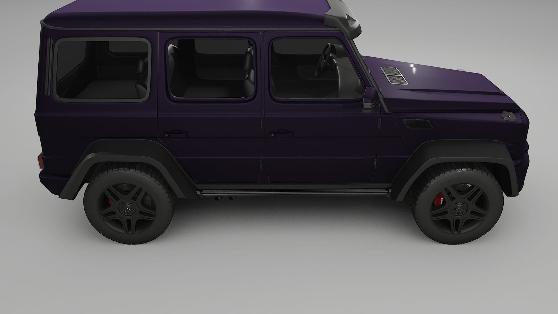 Mercedes G class 4x4 W463 Film de Protecție pentru Vopsea TPU | VIOLET PPF cu Schimbare de Culoare – Kit Complet Predecupat