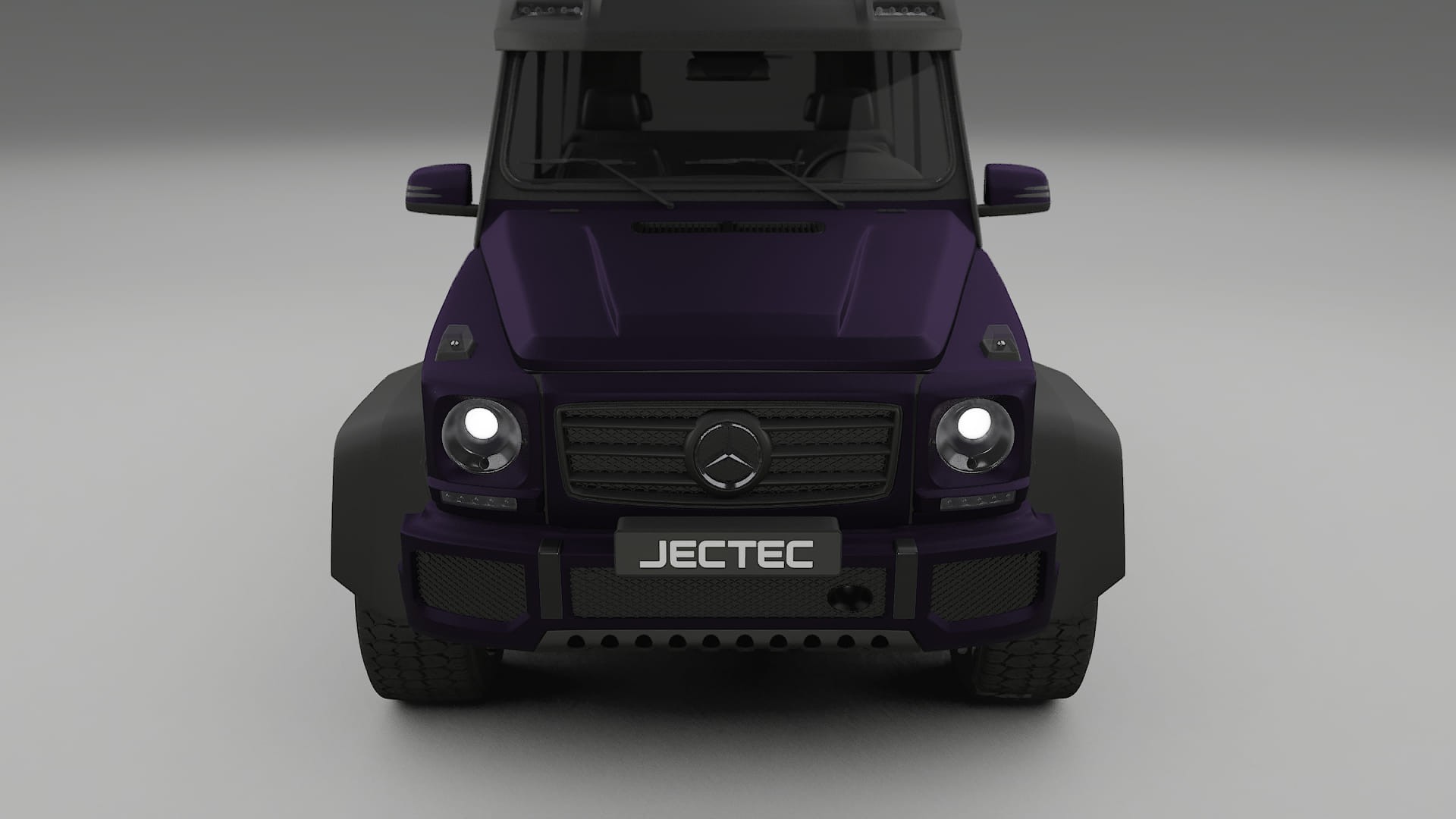 Mercedes G class 4x4 W463 Film de Protecție pentru Vopsea TPU | VIOLET PPF cu Schimbare de Culoare – Kit Complet Predecupat