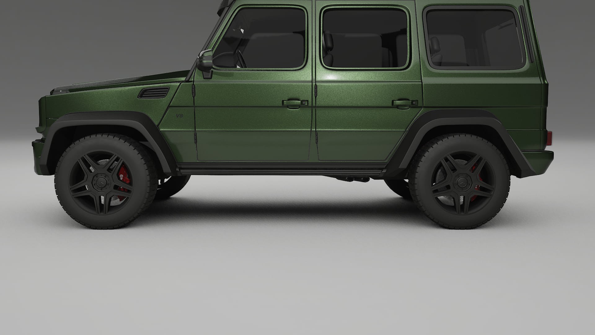 Mercedes G class 4x4 W463 Film de Protecție pentru Vopsea TPU | LAGOON PPF cu Schimbare de Culoare – Kit Complet Predecupat