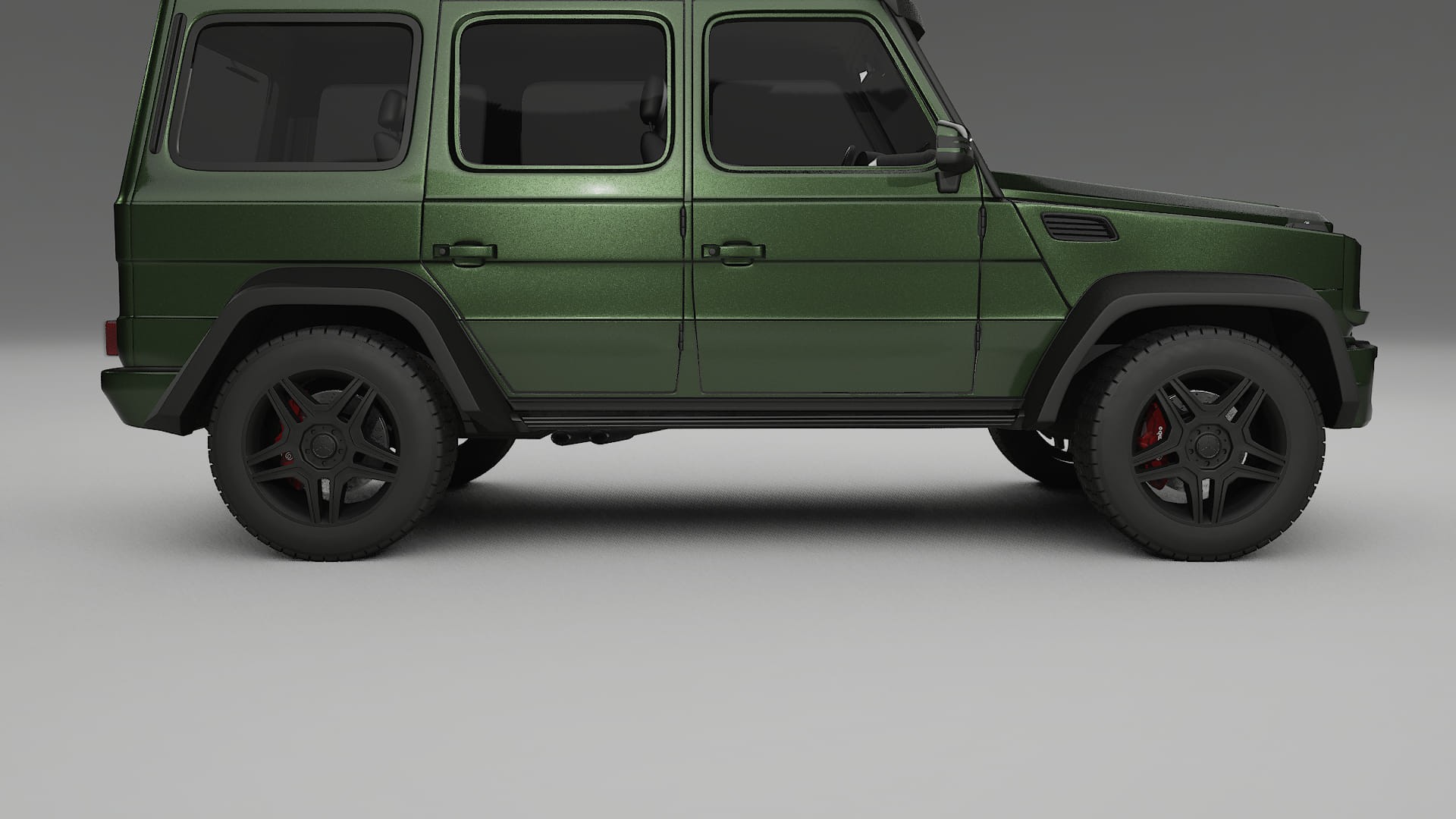 Mercedes G class 4x4 W463 Film de Protecție pentru Vopsea TPU | LAGOON PPF cu Schimbare de Culoare – Kit Complet Predecupat