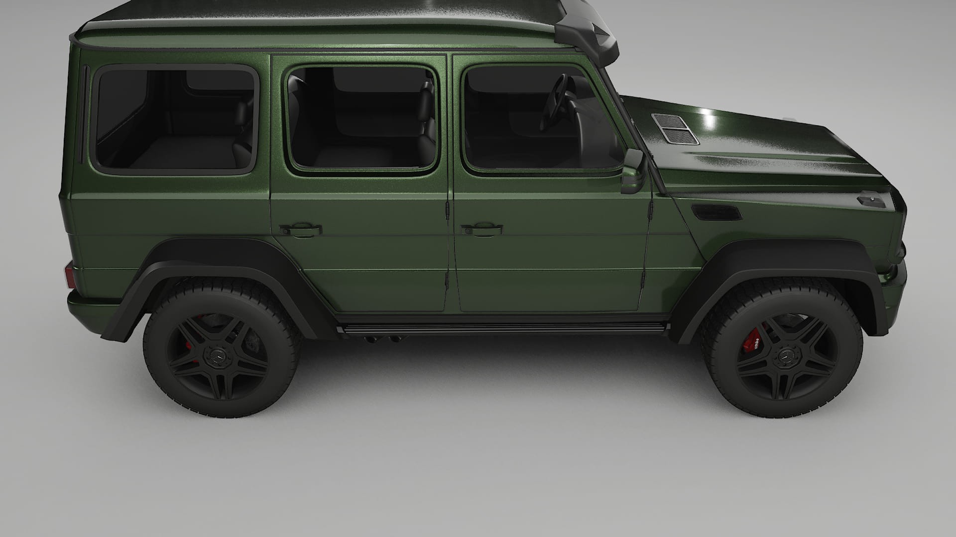 Mercedes G class 4x4 W463 Film de Protecție pentru Vopsea TPU | LAGOON PPF cu Schimbare de Culoare – Kit Complet Predecupat