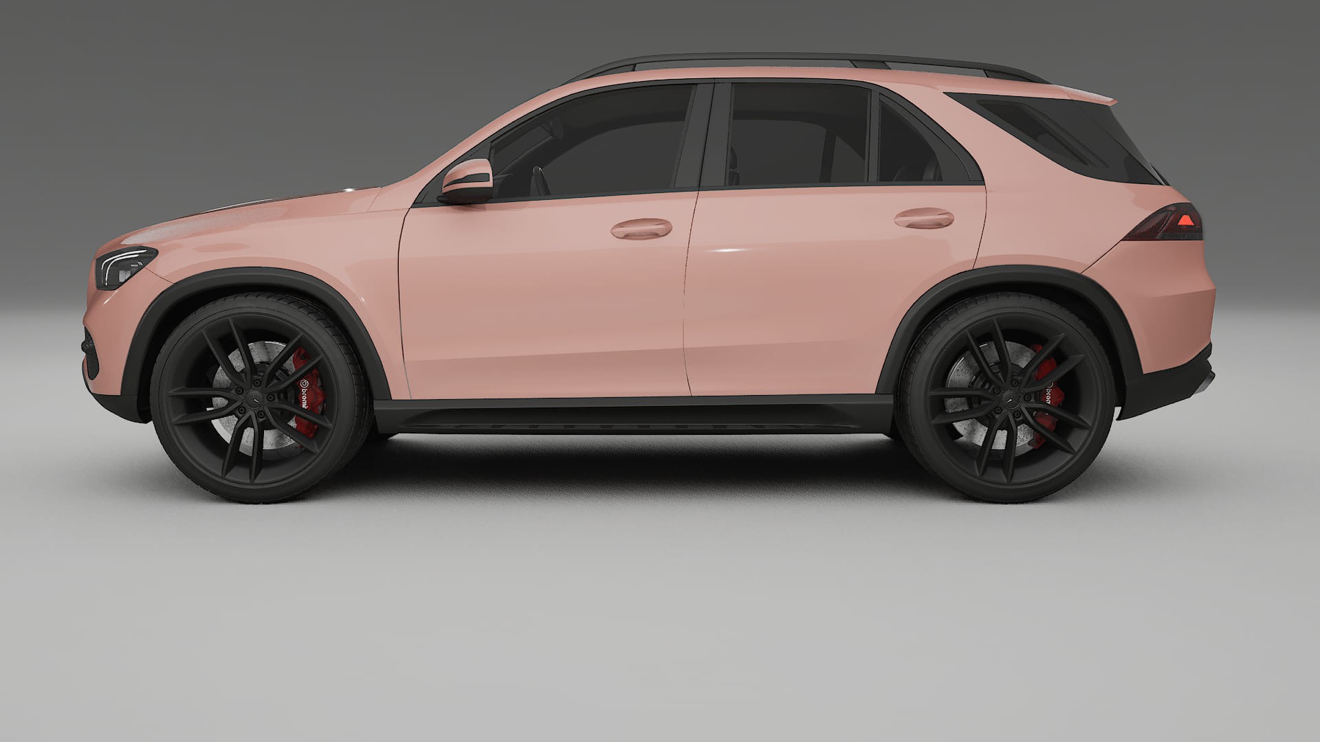 Mercedes GLE W167 Film de Protecție pentru Vopsea TPU | BLUSH PPF cu Schimbare de Culoare – Kit Complet Predecupat