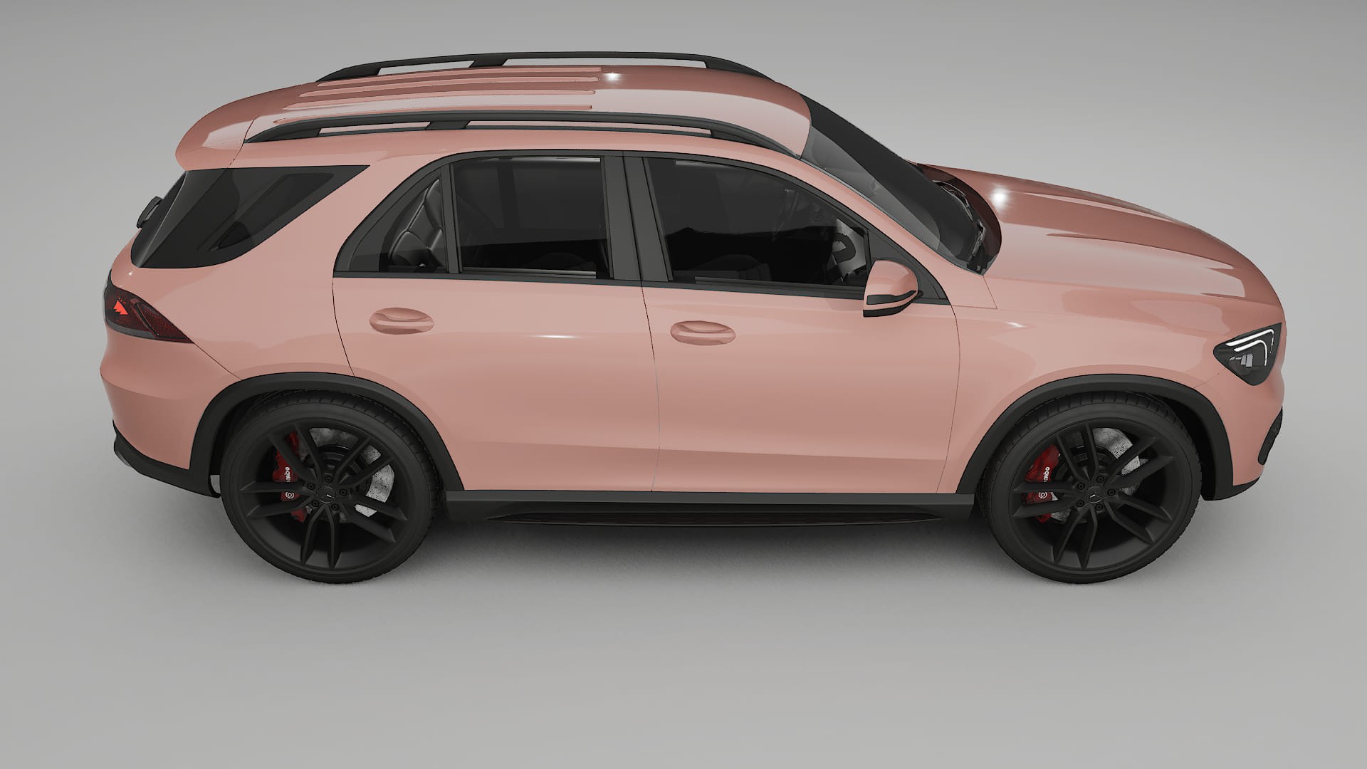 Mercedes GLE W167 Film de Protecție pentru Vopsea TPU | BLUSH PPF cu Schimbare de Culoare – Kit Complet Predecupat