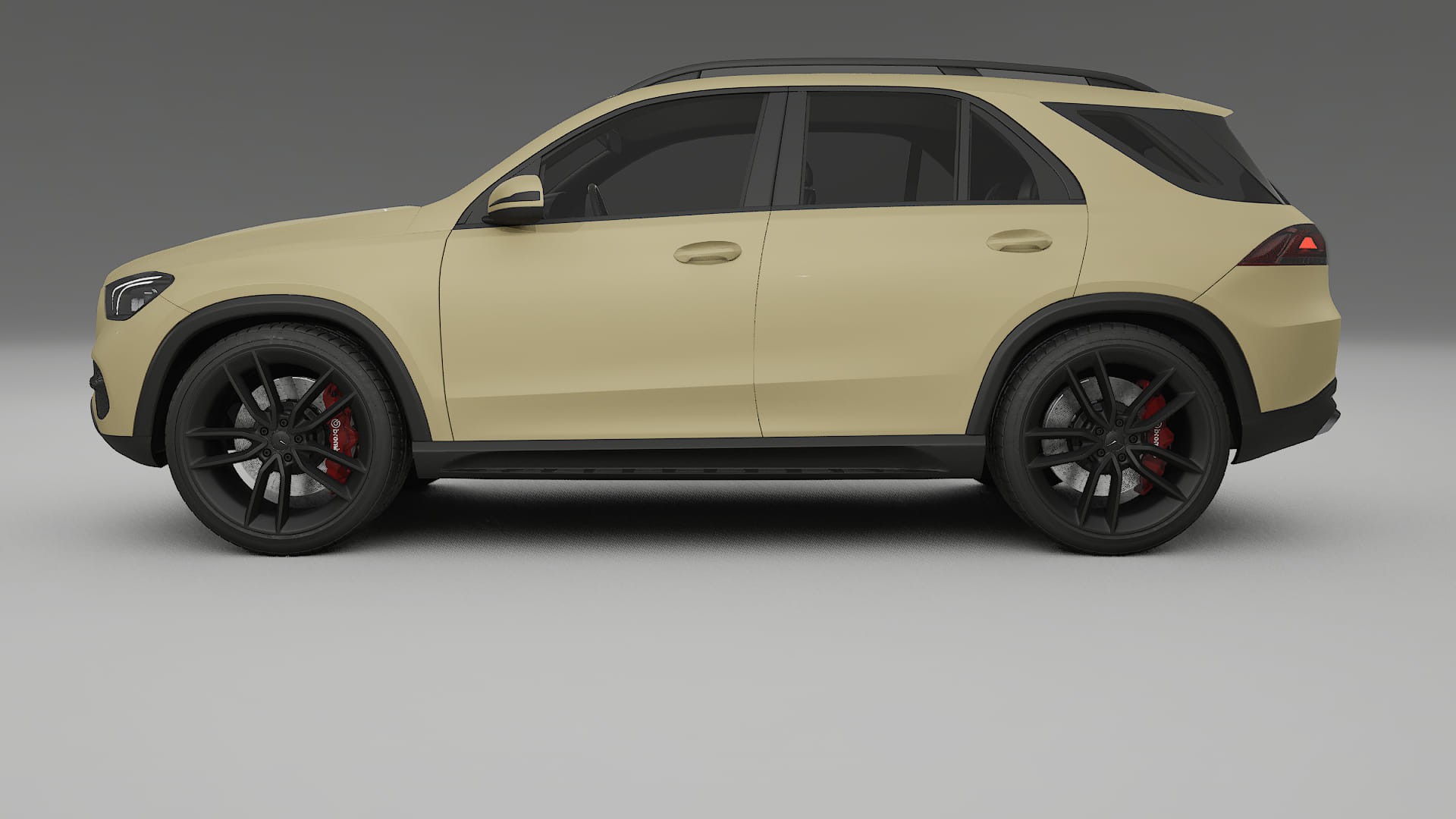 Mercedes GLE W167 Film de Protecție pentru Vopsea TPU | SAND PPF cu Schimbare de Culoare – Kit Complet Predecupat