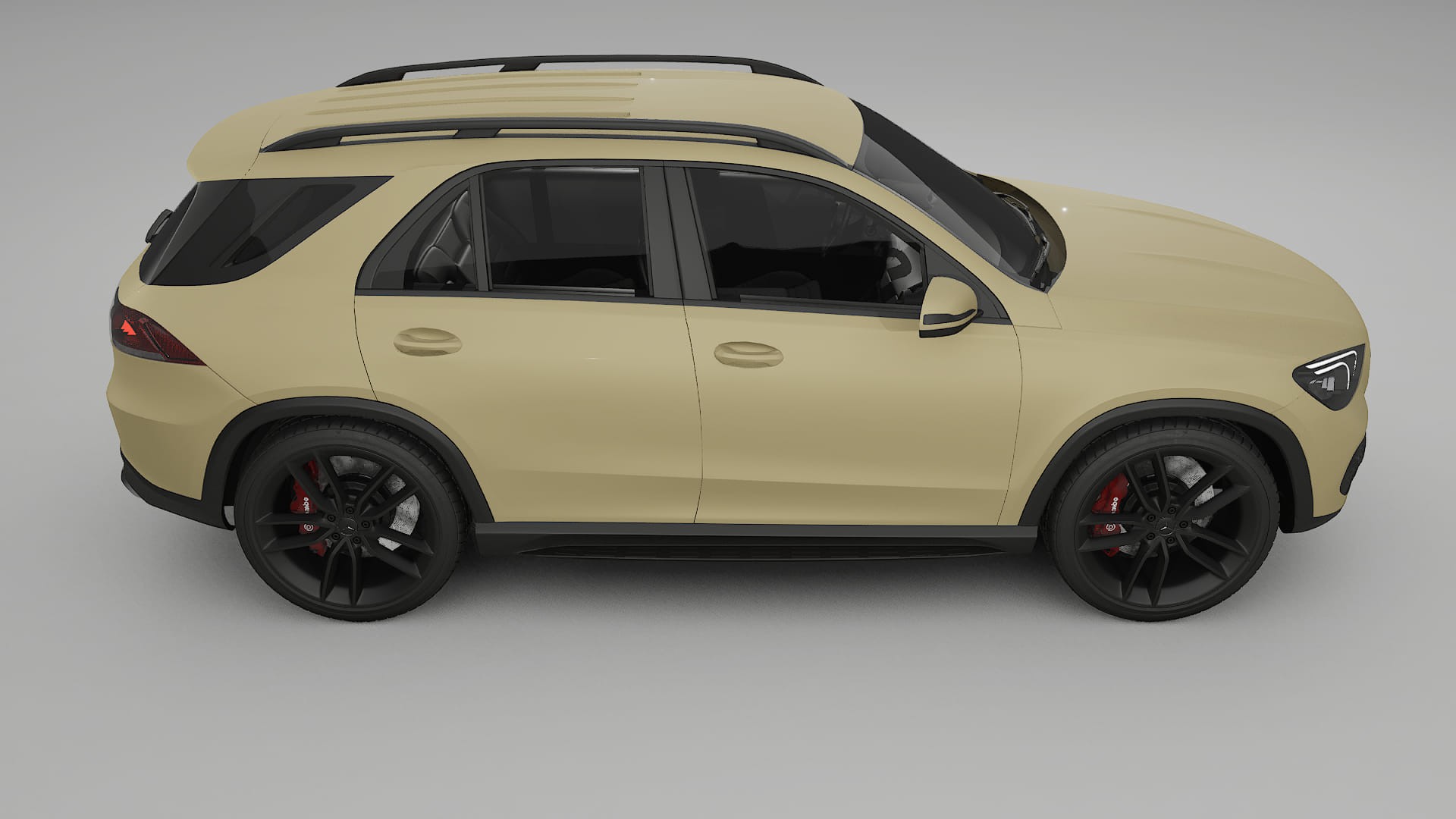 Mercedes GLE W167 Film de Protecție pentru Vopsea TPU | SAND PPF cu Schimbare de Culoare – Kit Complet Predecupat