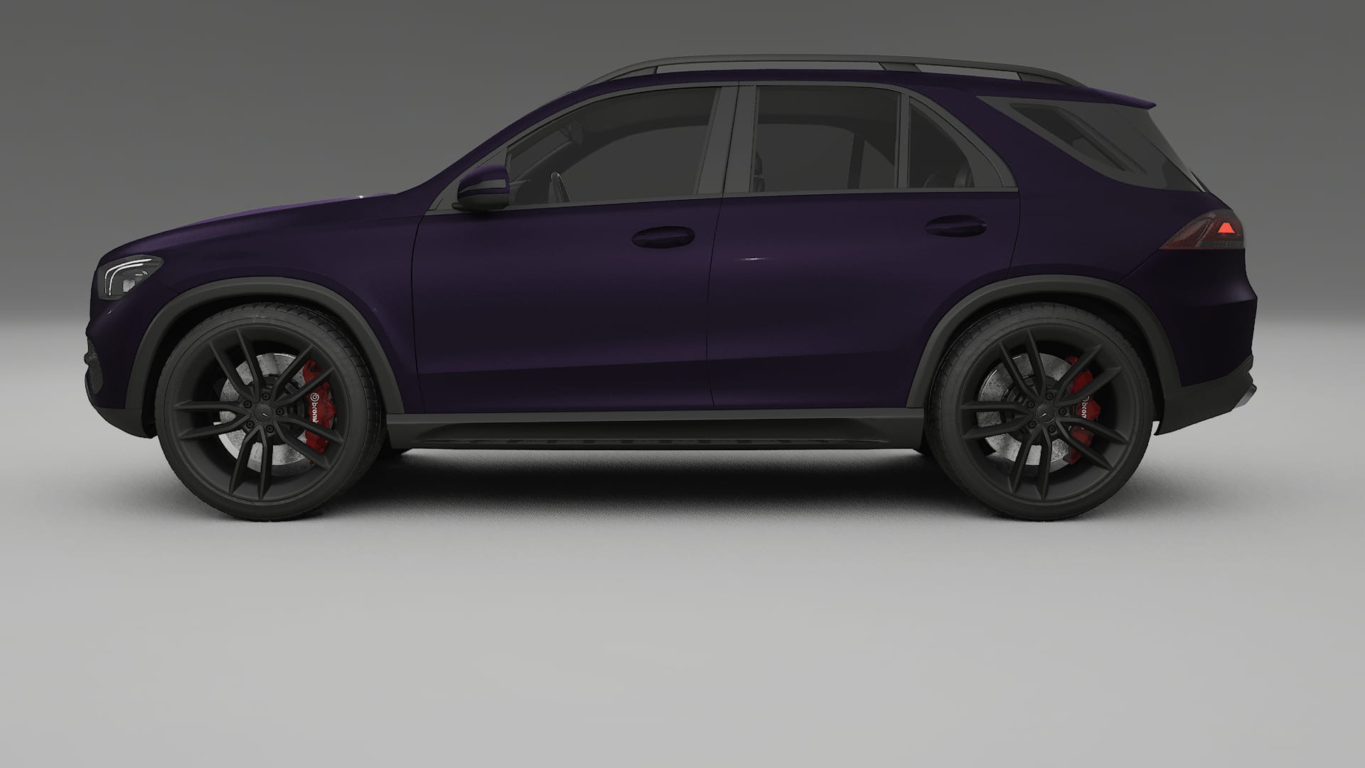Mercedes GLE W167 Film de Protecție pentru Vopsea TPU | VIOLET PPF cu Schimbare de Culoare – Kit Complet Predecupat