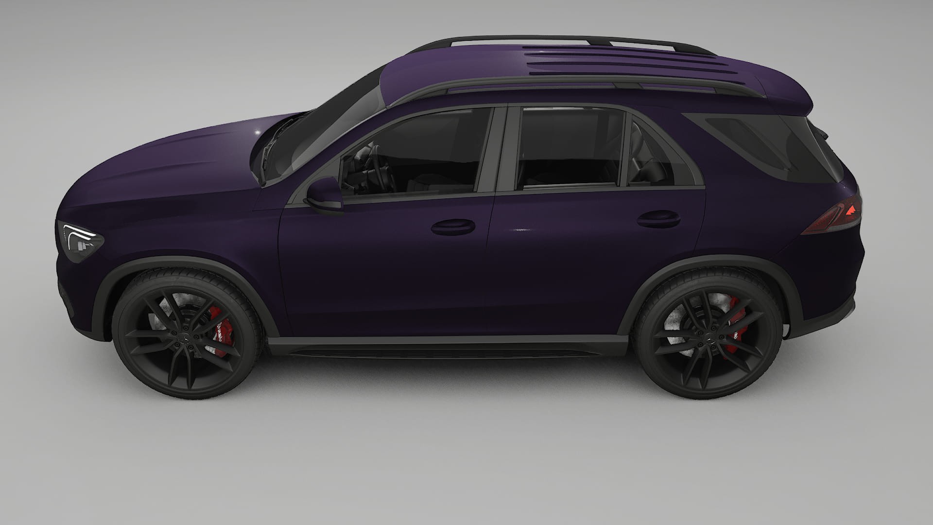 Mercedes GLE W167 Film de Protecție pentru Vopsea TPU | VIOLET PPF cu Schimbare de Culoare – Kit Complet Predecupat