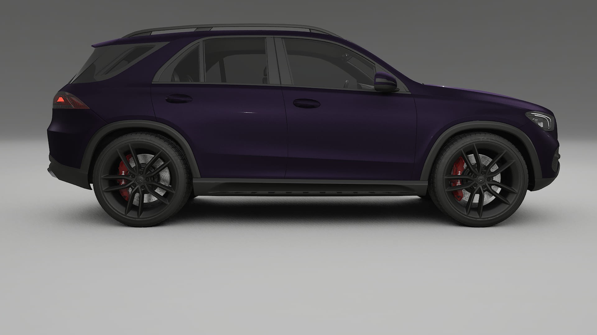 Mercedes GLE W167 Film de Protecție pentru Vopsea TPU | VIOLET PPF cu Schimbare de Culoare – Kit Complet Predecupat