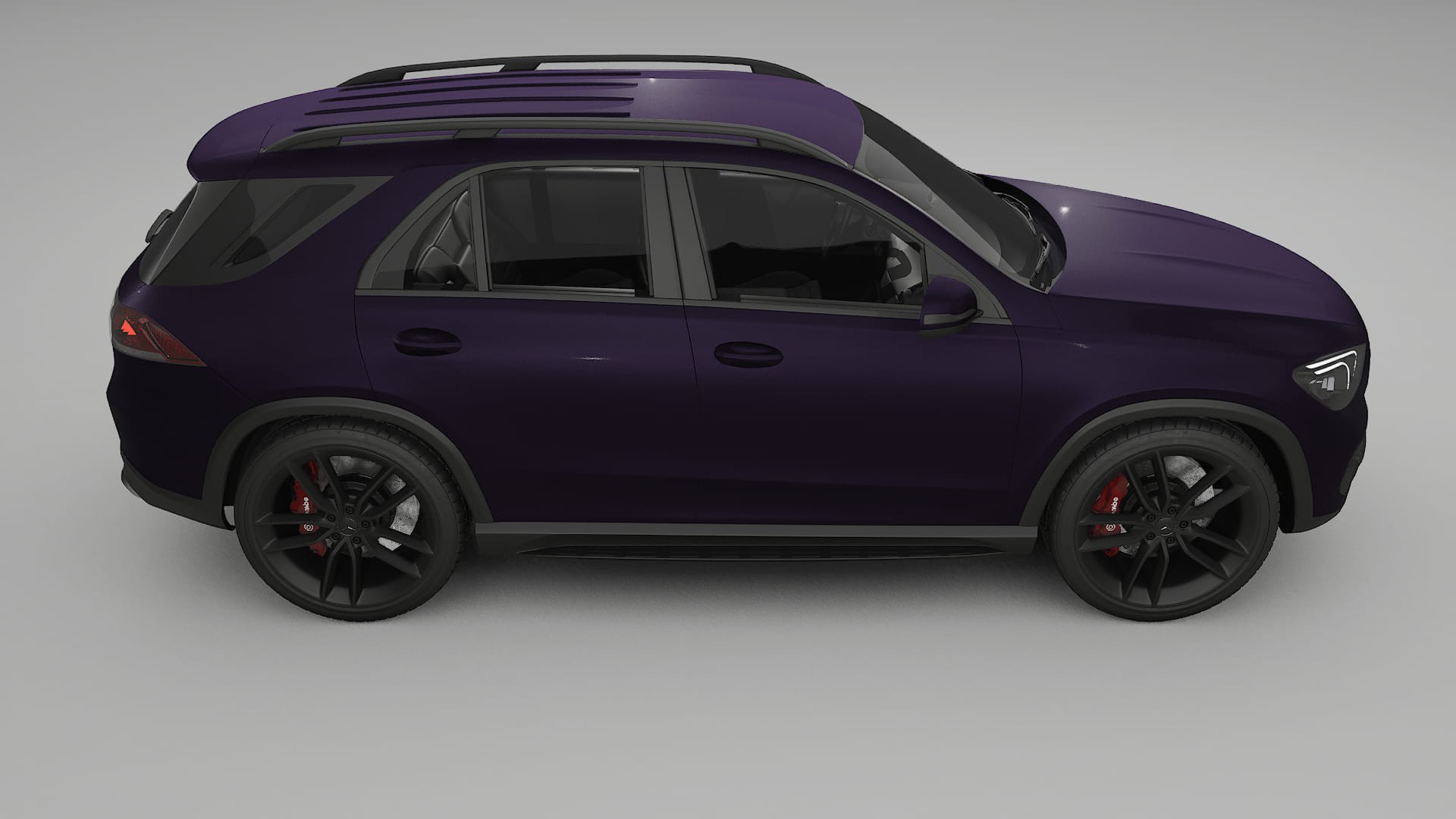 Mercedes GLE W167 Film de Protecție pentru Vopsea TPU | VIOLET PPF cu Schimbare de Culoare – Kit Complet Predecupat