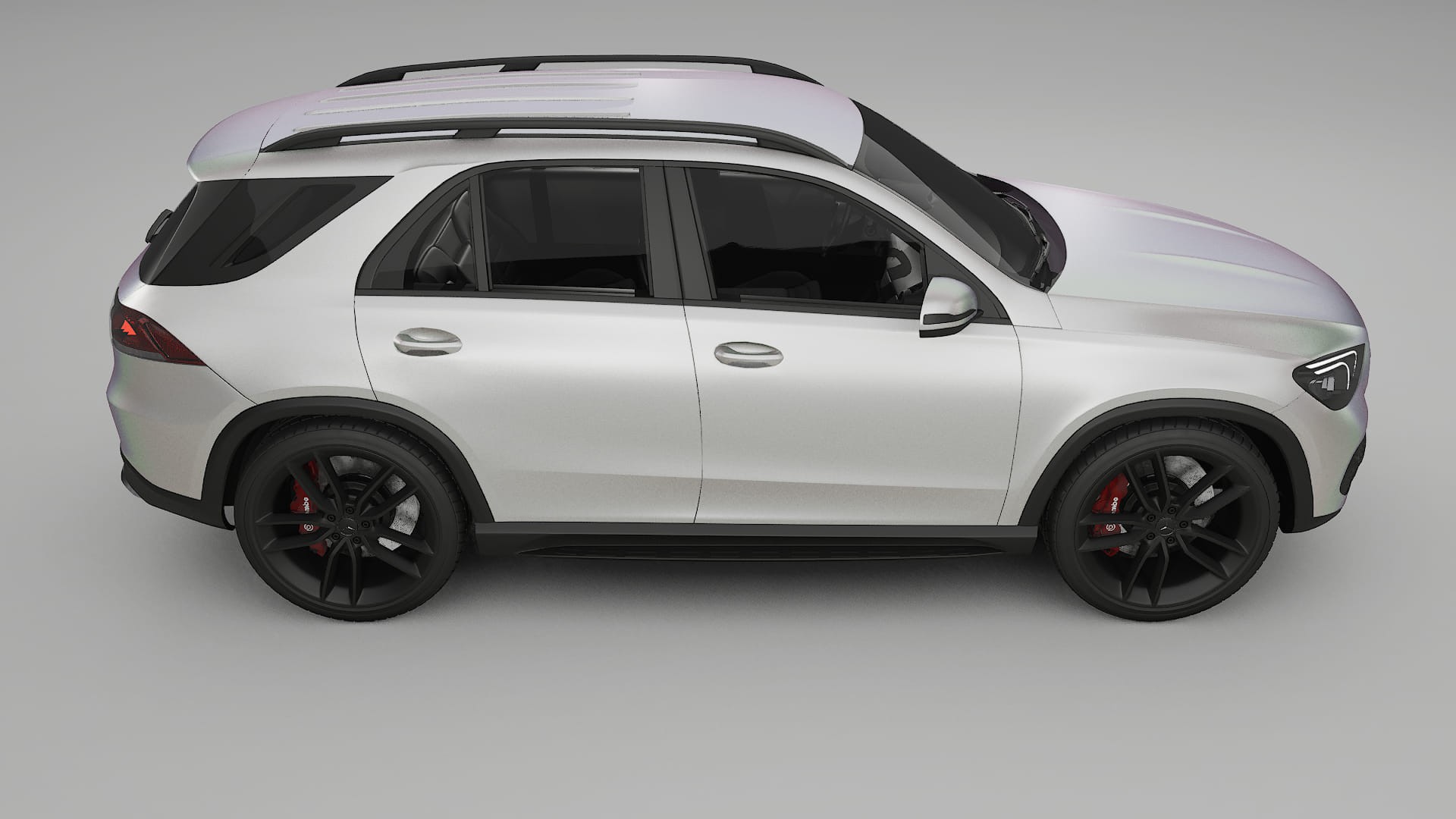 Mercedes GLE W167 Film de Protecție pentru Vopsea TPU | NEBULA PPF cu Schimbare de Culoare – Kit Complet Predecupat