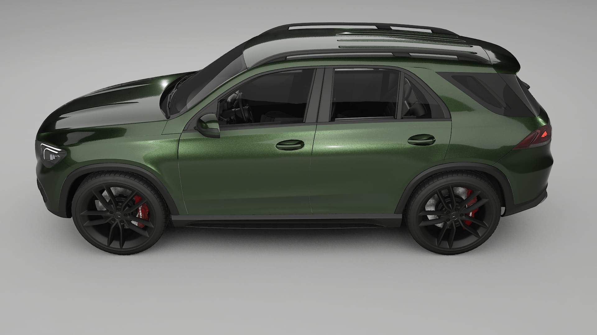 Mercedes GLE W167 Film de Protecție pentru Vopsea TPU | LAGOON PPF cu Schimbare de Culoare – Kit Complet Predecupat