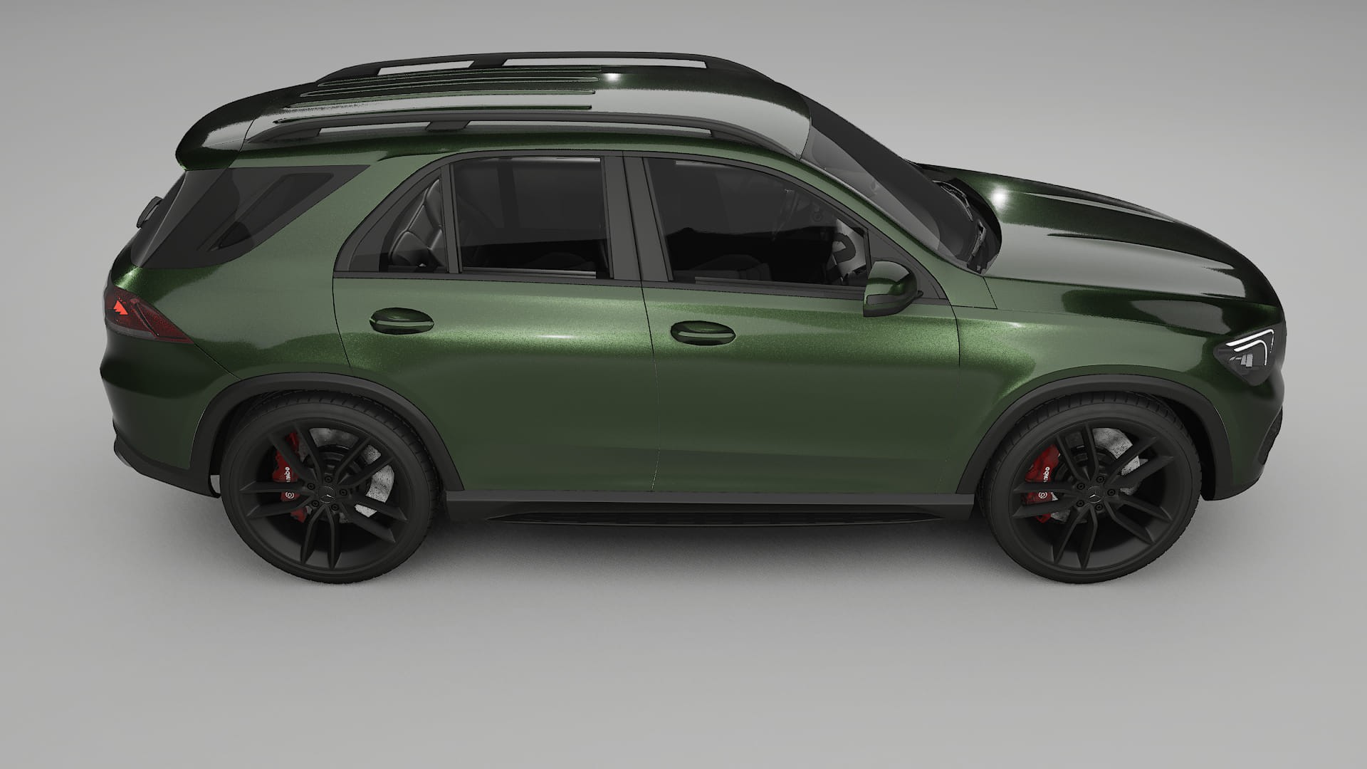 Mercedes GLE W167 Film de Protecție pentru Vopsea TPU | LAGOON PPF cu Schimbare de Culoare – Kit Complet Predecupat