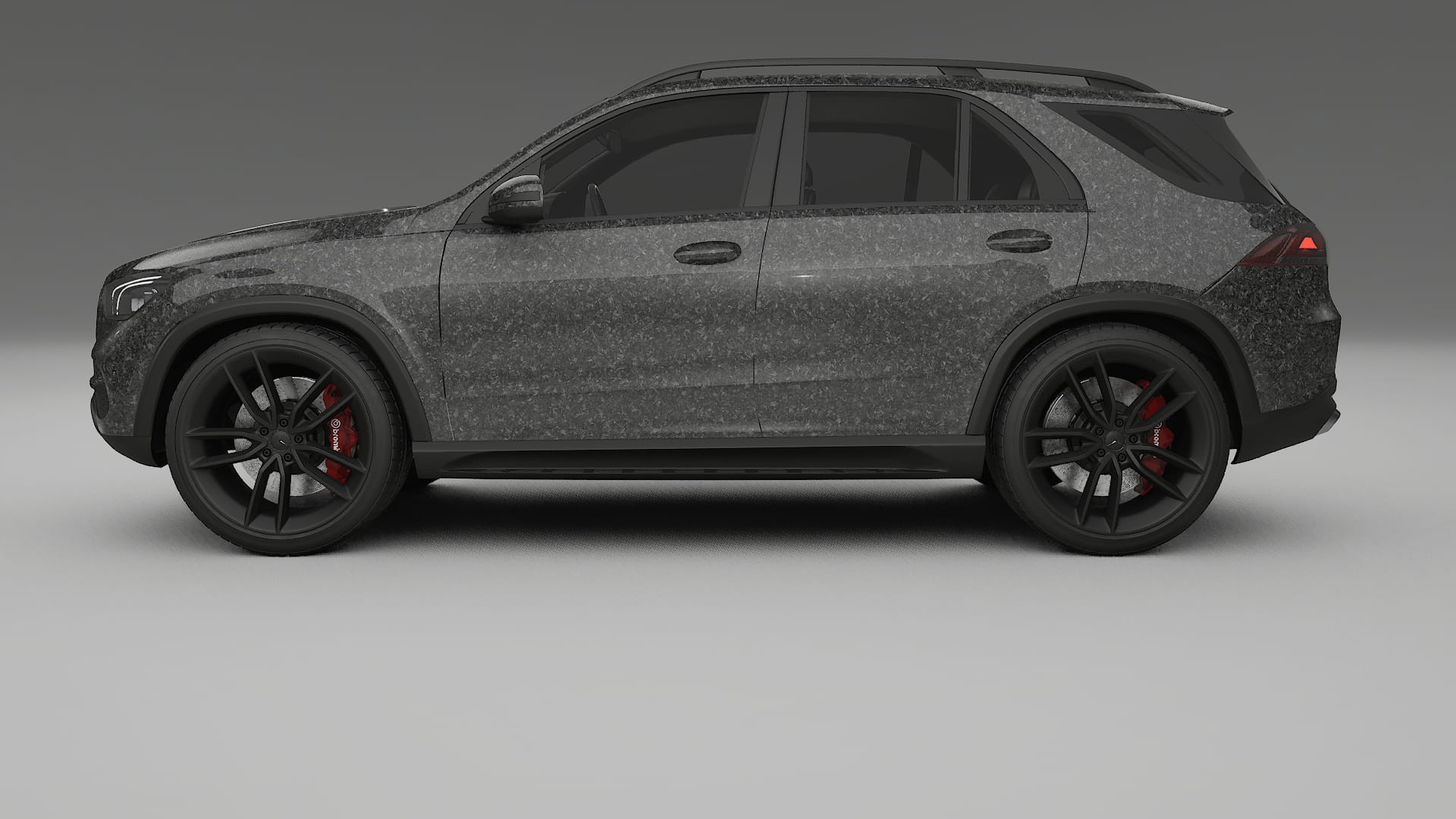 Mercedes GLE W167 Film de Protecție pentru Vopsea TPU | FORGED S PPF cu Schimbare de Culoare – Kit Complet Predecupat