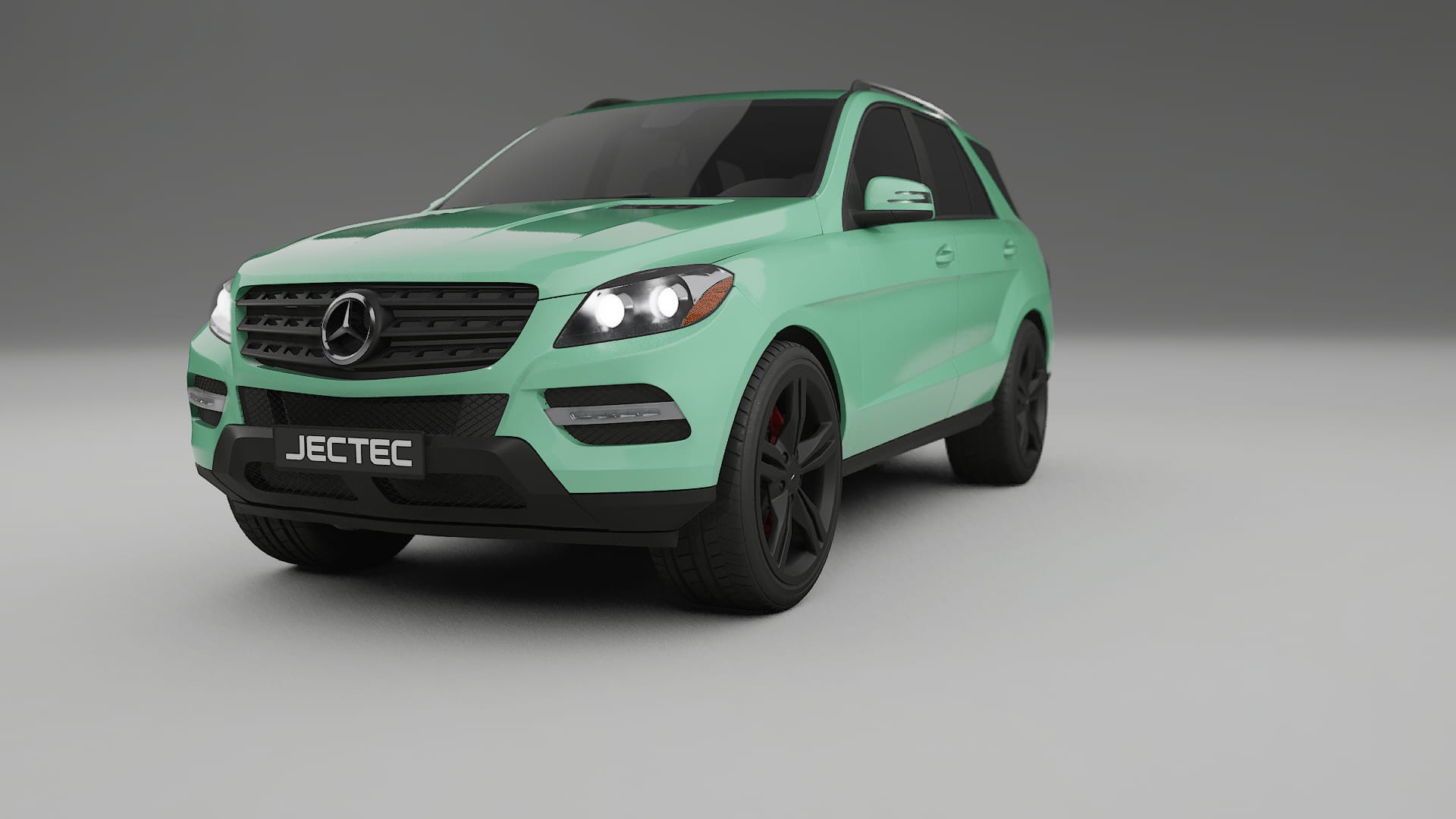 Mercedes M class W166 Film de Protecție pentru Vopsea TPU | DUSTY PPF cu Schimbare de Culoare – Kit Complet Predecupat