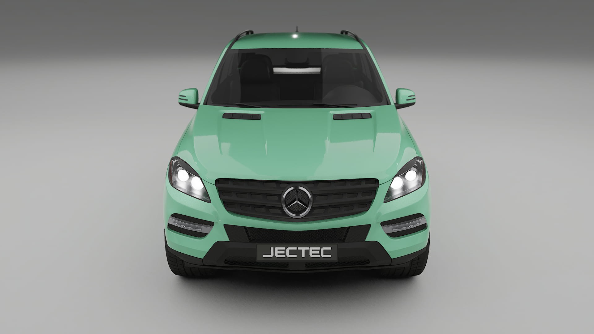 Mercedes M class W166 Film de Protecție pentru Vopsea TPU | DUSTY PPF cu Schimbare de Culoare – Kit Complet Predecupat