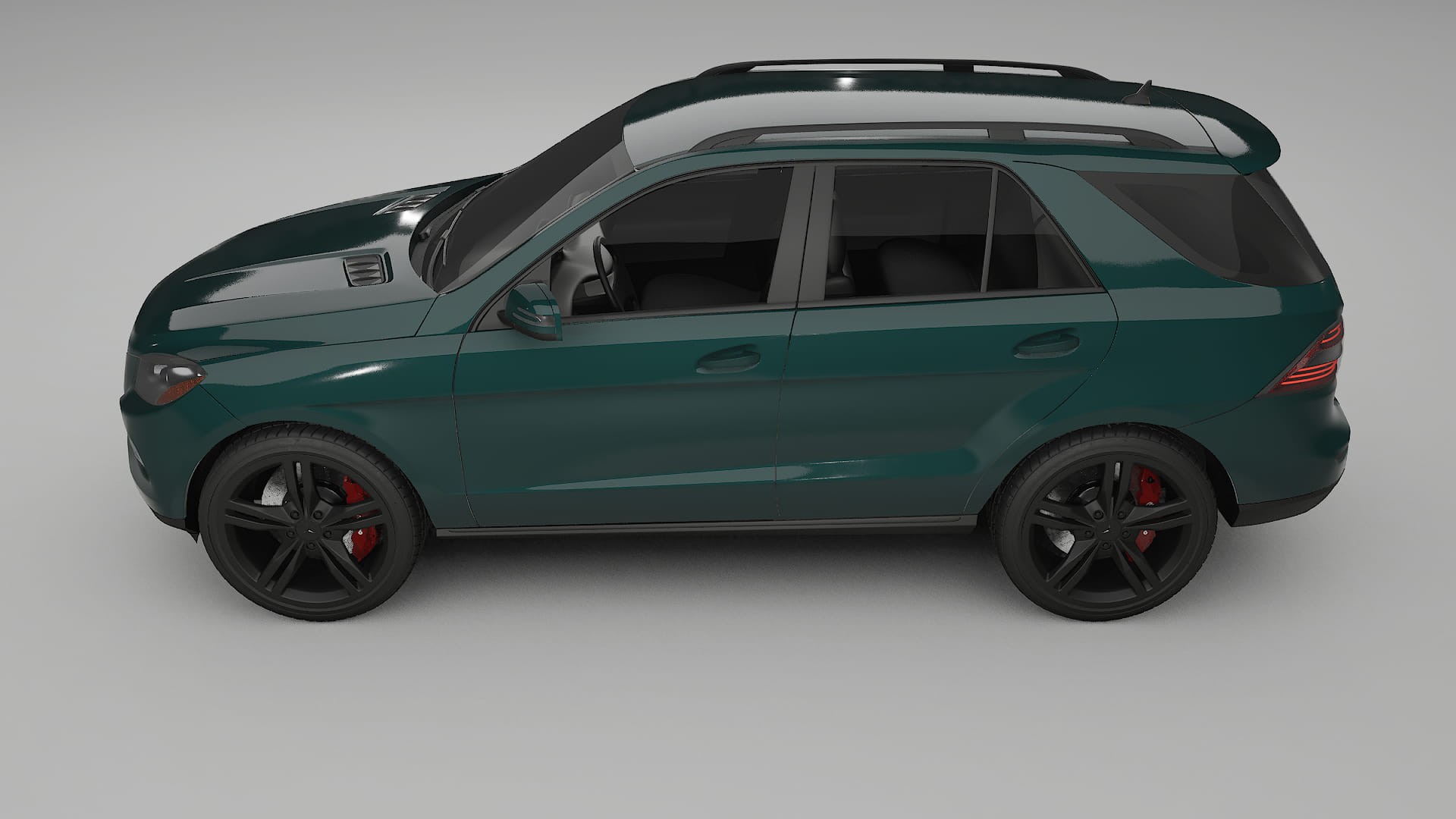 Mercedes M class W166 Film de Protecție pentru Vopsea TPU | INFERNO PPF cu Schimbare de Culoare – Kit Complet Predecupat