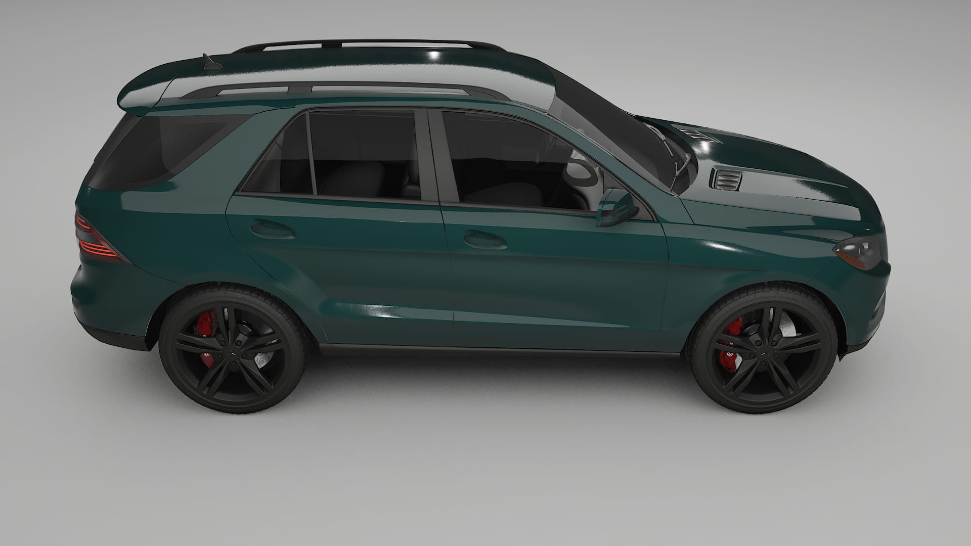 Mercedes M class W166 Film de Protecție pentru Vopsea TPU | INFERNO PPF cu Schimbare de Culoare – Kit Complet Predecupat