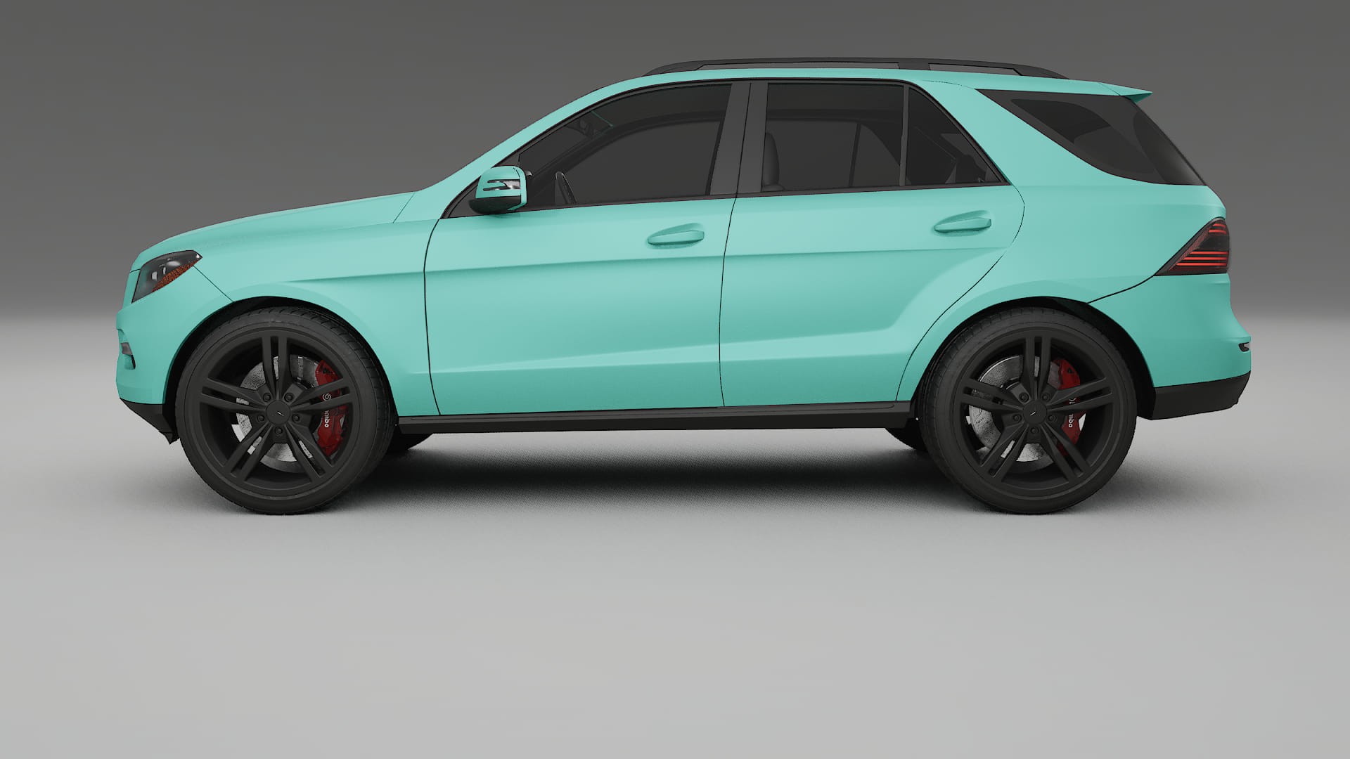 Mercedes M class W166 Film de Protecție pentru Vopsea TPU | FROST PPF cu Schimbare de Culoare – Kit Complet Predecupat