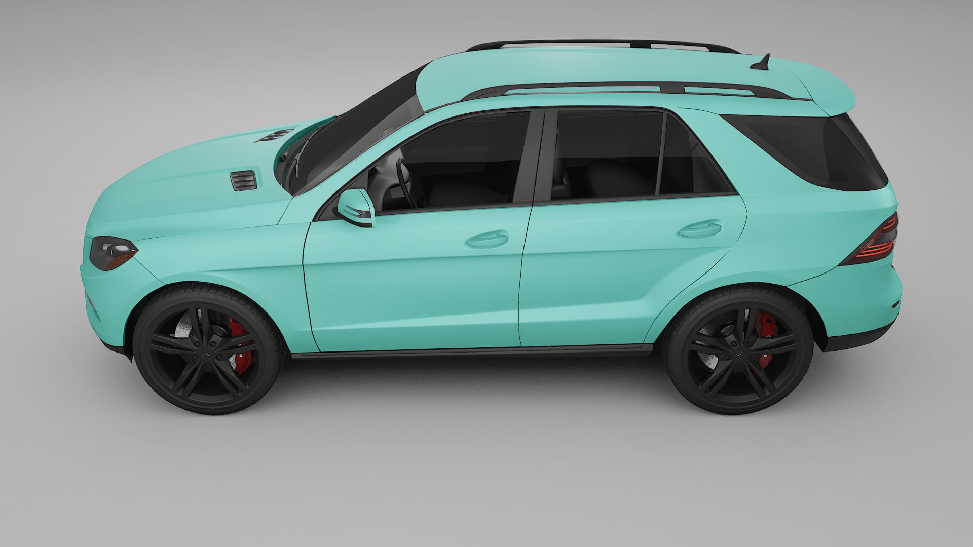 Mercedes M class W166 Film de Protecție pentru Vopsea TPU | FROST PPF cu Schimbare de Culoare – Kit Complet Predecupat