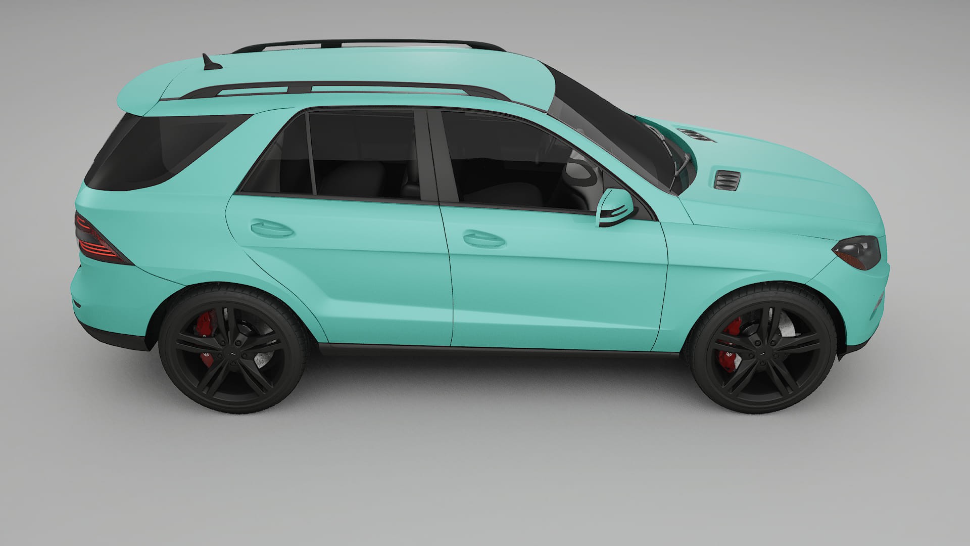 Mercedes M class W166 Film de Protecție pentru Vopsea TPU | FROST PPF cu Schimbare de Culoare – Kit Complet Predecupat