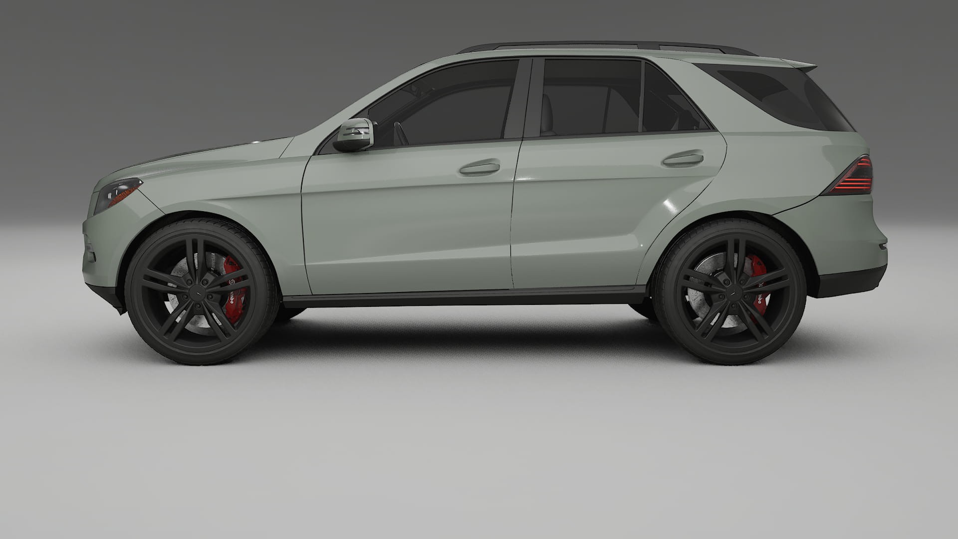 Mercedes M class W166 Film de Protecție pentru Vopsea TPU | SLATE PPF cu Schimbare de Culoare – Kit Complet Predecupat