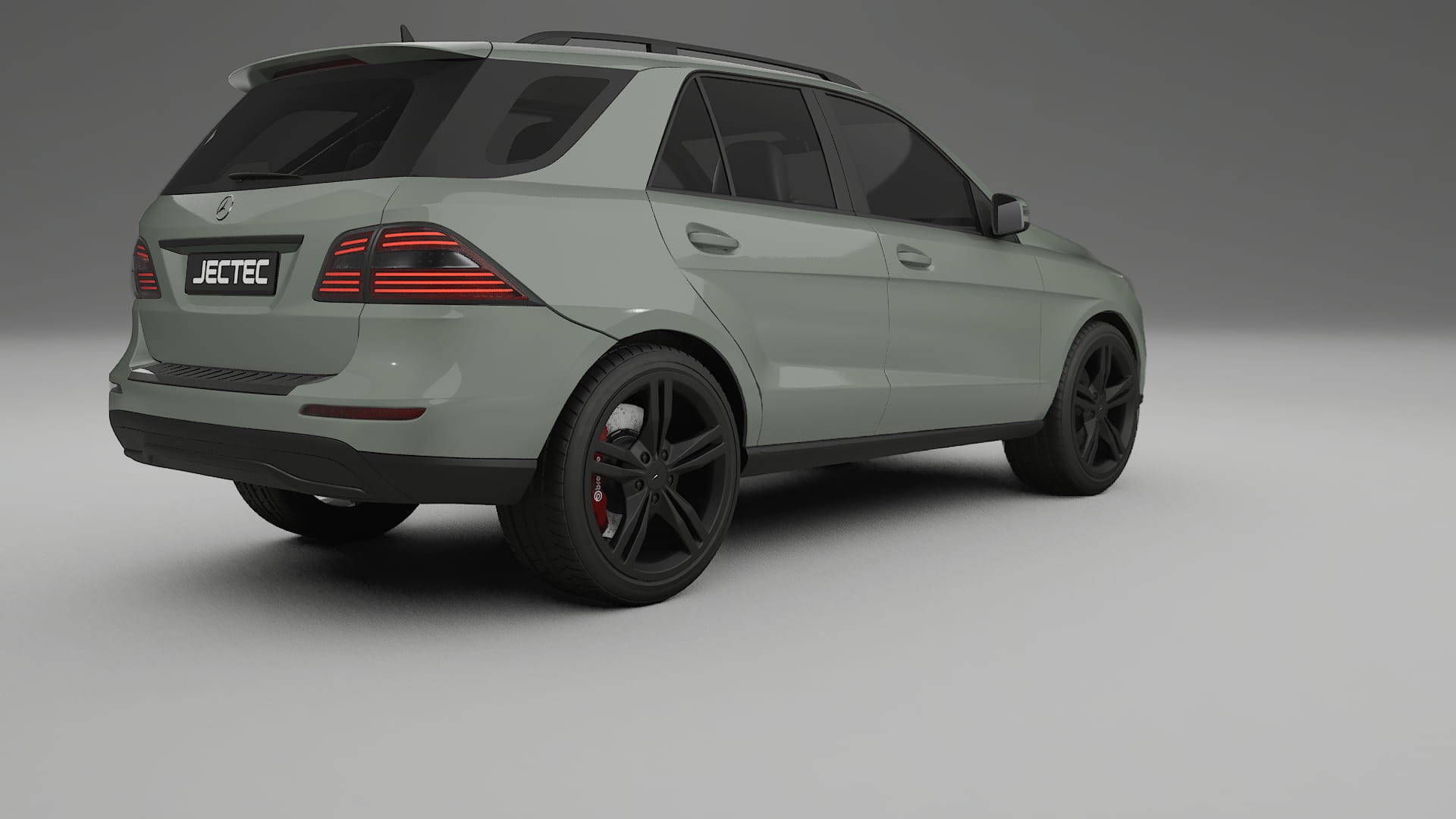 Mercedes M class W166 Film de Protecție pentru Vopsea TPU | SLATE PPF cu Schimbare de Culoare – Kit Complet Predecupat