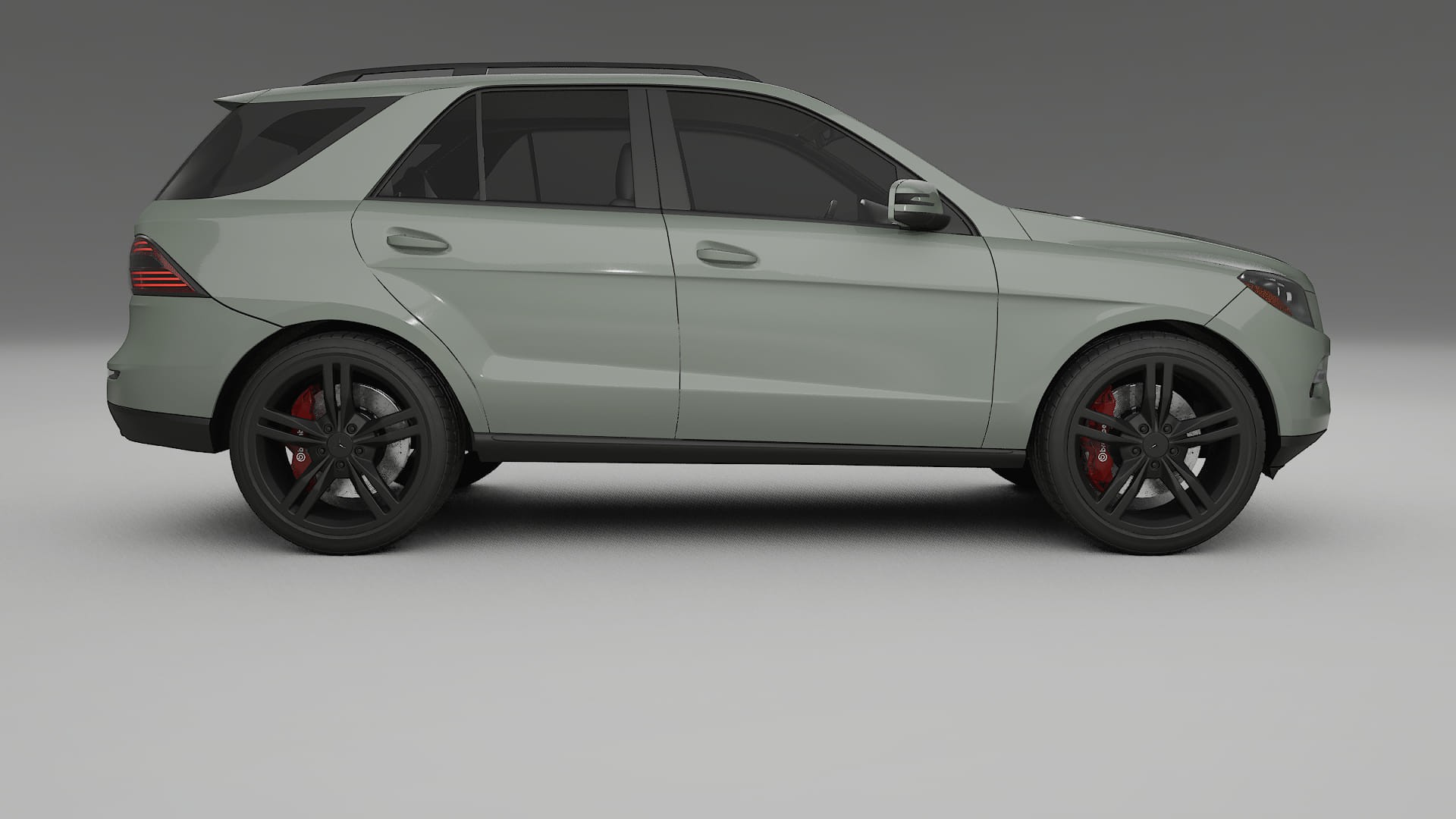 Mercedes M class W166 Film de Protecție pentru Vopsea TPU | SLATE PPF cu Schimbare de Culoare – Kit Complet Predecupat