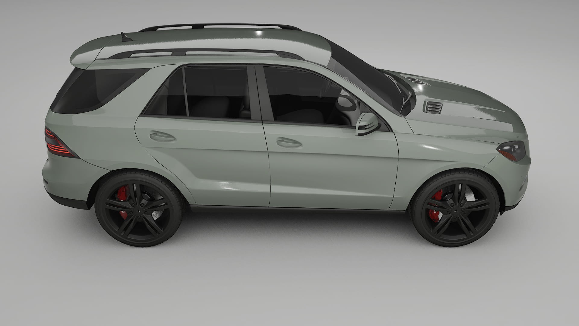 Mercedes M class W166 Film de Protecție pentru Vopsea TPU | SLATE PPF cu Schimbare de Culoare – Kit Complet Predecupat