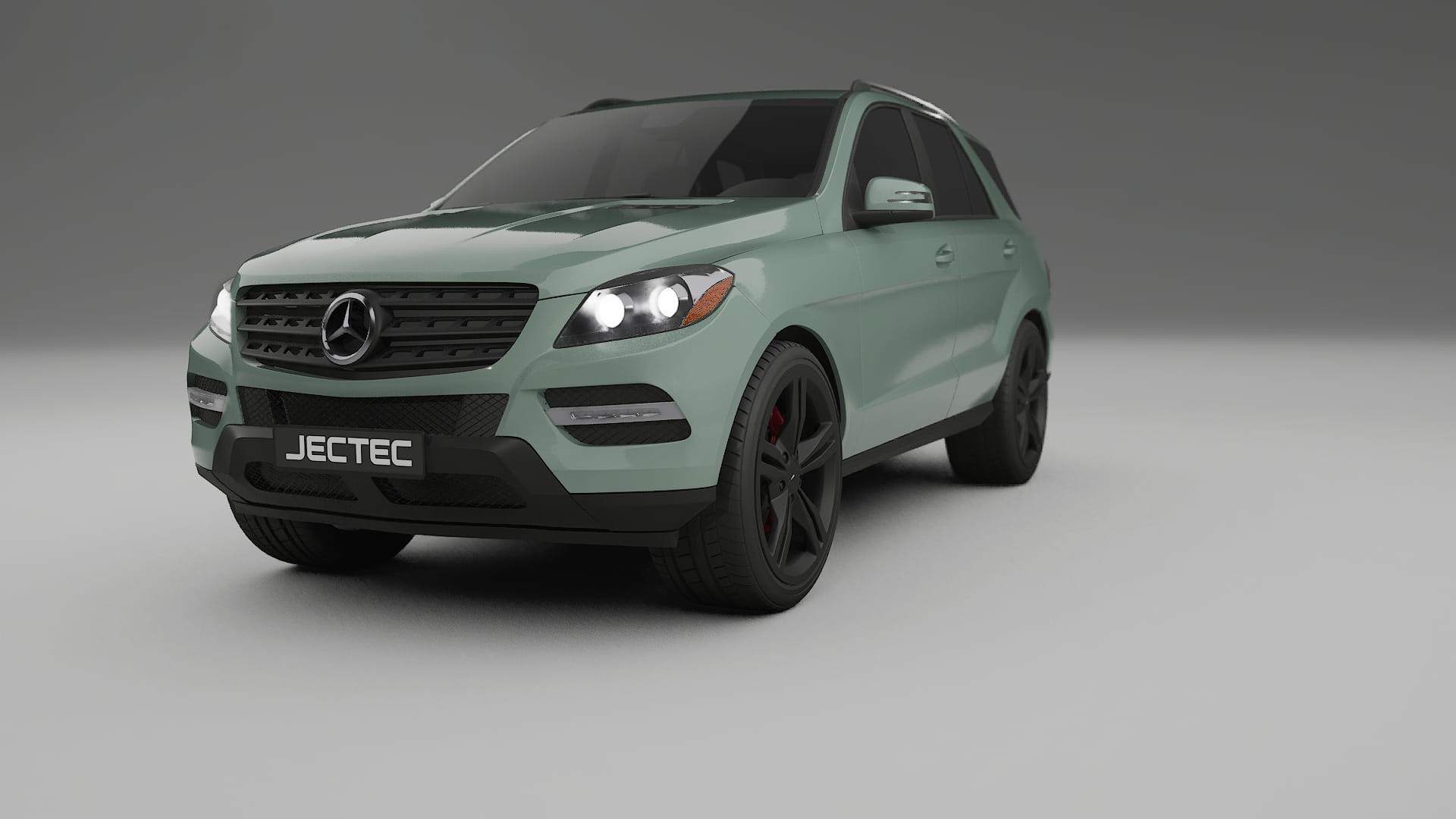 Mercedes M class W166 Film de Protecție pentru Vopsea TPU | CINDER PPF cu Schimbare de Culoare – Kit Complet Predecupat