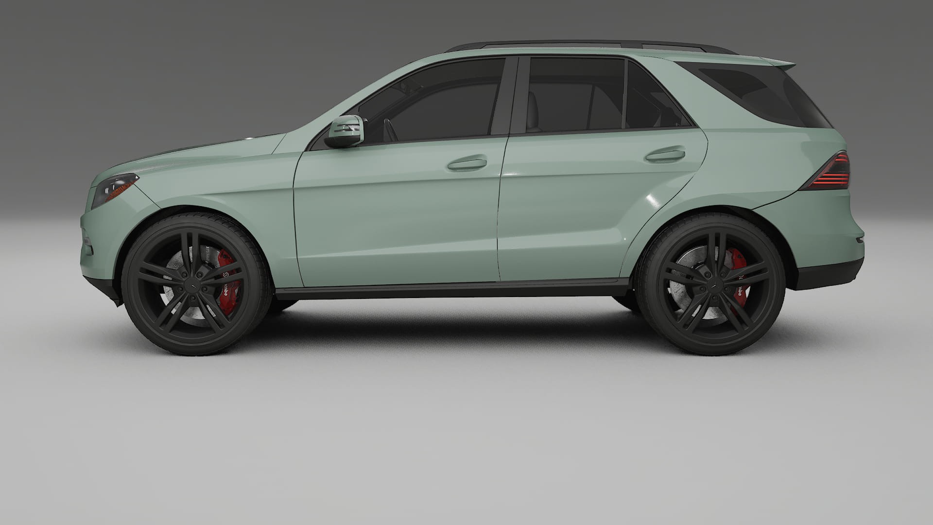 Mercedes M class W166 Film de Protecție pentru Vopsea TPU | CINDER PPF cu Schimbare de Culoare – Kit Complet Predecupat