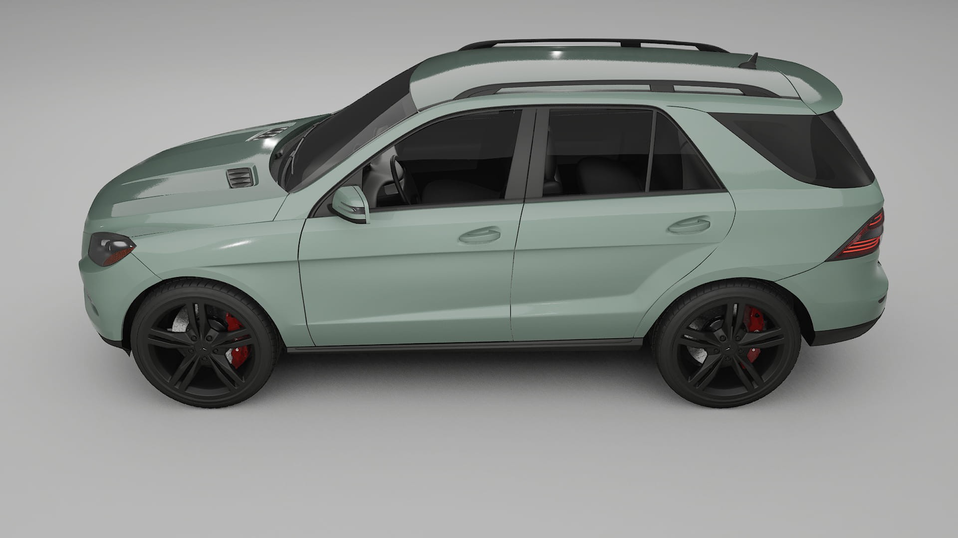 Mercedes M class W166 Film de Protecție pentru Vopsea TPU | CINDER PPF cu Schimbare de Culoare – Kit Complet Predecupat