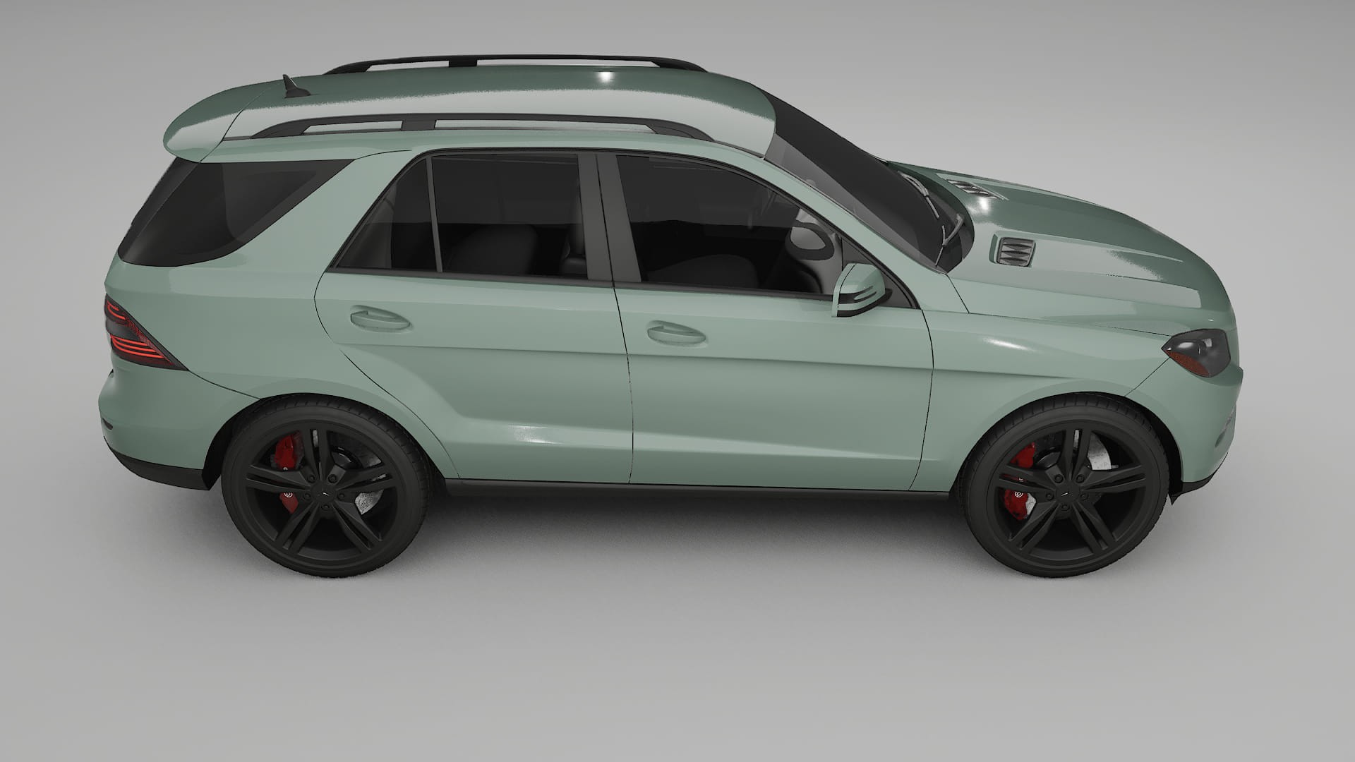 Mercedes M class W166 Film de Protecție pentru Vopsea TPU | CINDER PPF cu Schimbare de Culoare – Kit Complet Predecupat