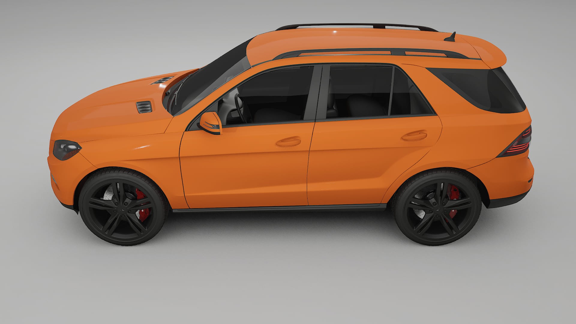 Mercedes M class W166 Film de Protecție pentru Vopsea TPU | ROCKET PPF cu Schimbare de Culoare – Kit Complet Predecupat