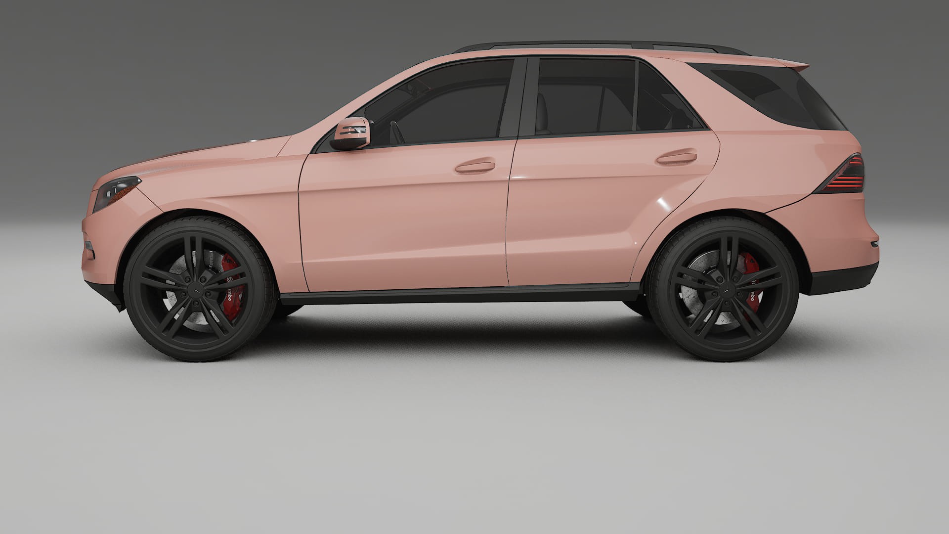 Mercedes M class W166 Film de Protecție pentru Vopsea TPU | BLUSH PPF cu Schimbare de Culoare – Kit Complet Predecupat