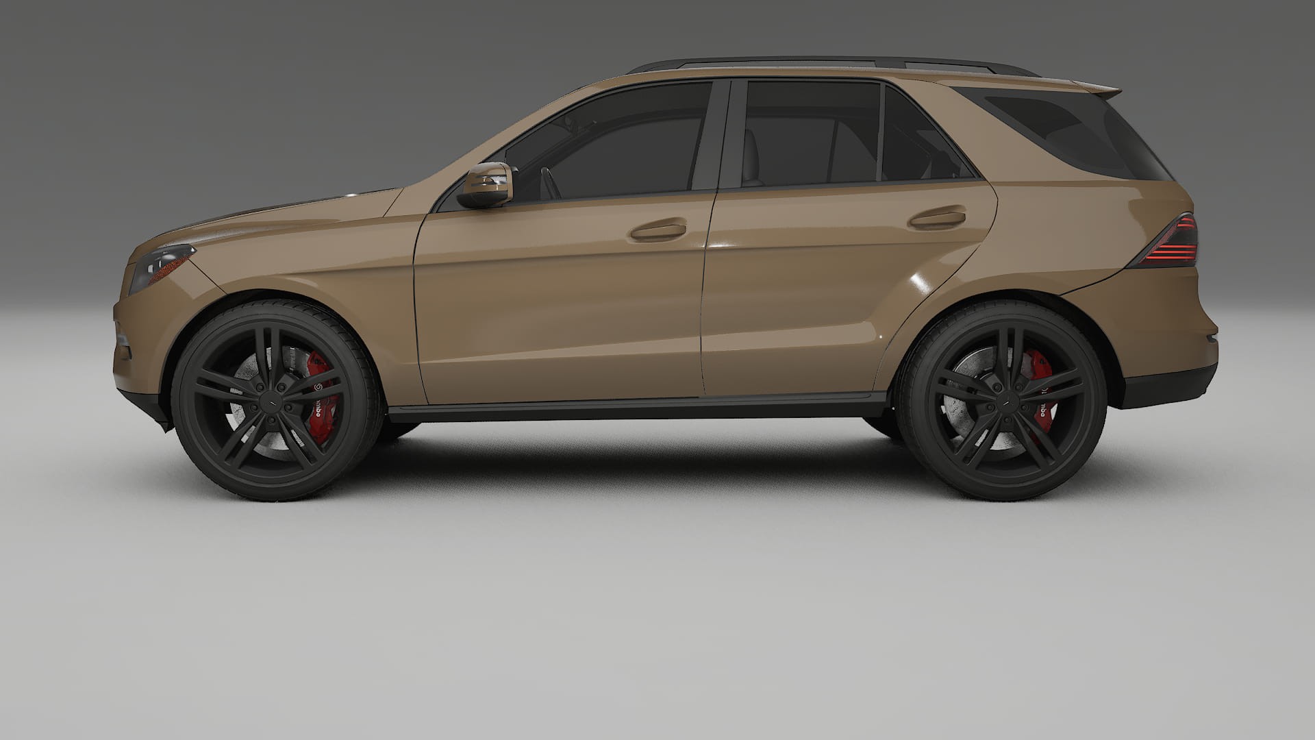 Mercedes M class W166 Film de Protecție pentru Vopsea TPU | SAHARA PPF cu Schimbare de Culoare – Kit Complet Predecupat