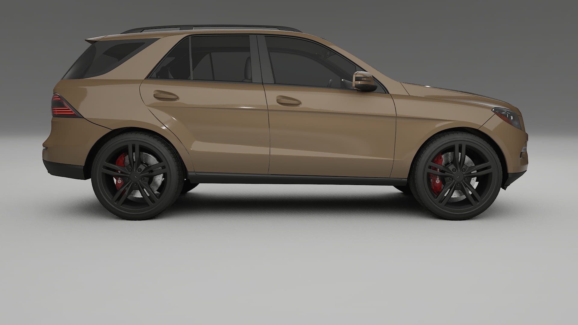 Mercedes M class W166 Film de Protecție pentru Vopsea TPU | SAHARA PPF cu Schimbare de Culoare – Kit Complet Predecupat