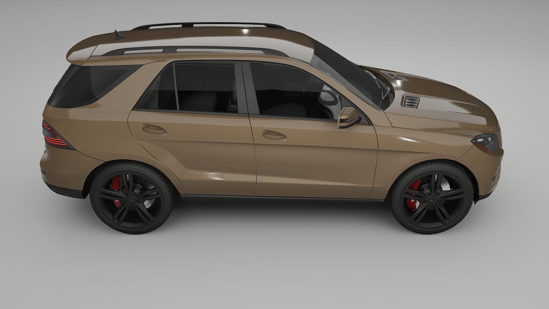 Mercedes M class W166 Film de Protecție pentru Vopsea TPU | SAHARA PPF cu Schimbare de Culoare – Kit Complet Predecupat