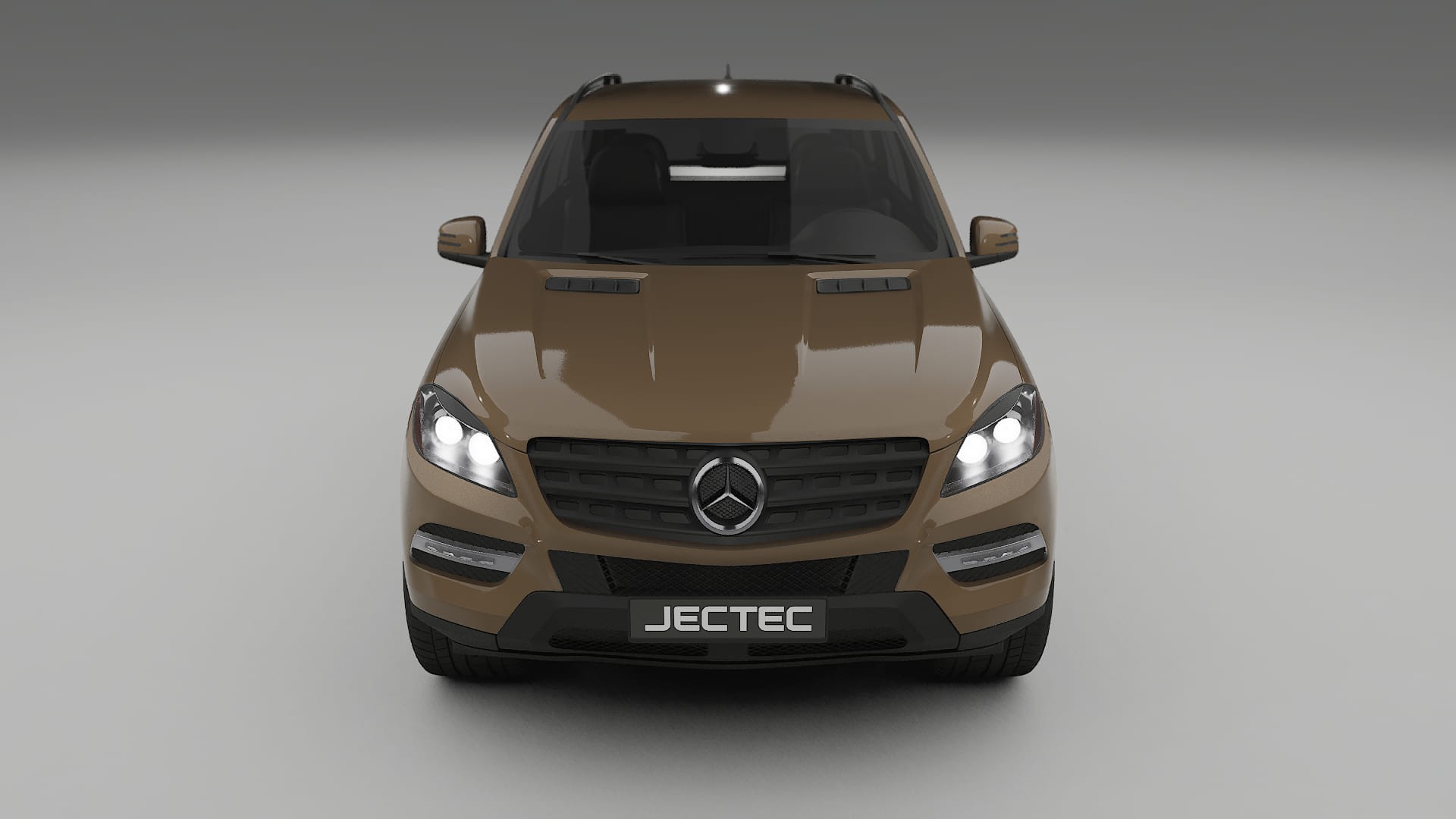 Mercedes M class W166 Film de Protecție pentru Vopsea TPU | SAHARA PPF cu Schimbare de Culoare – Kit Complet Predecupat