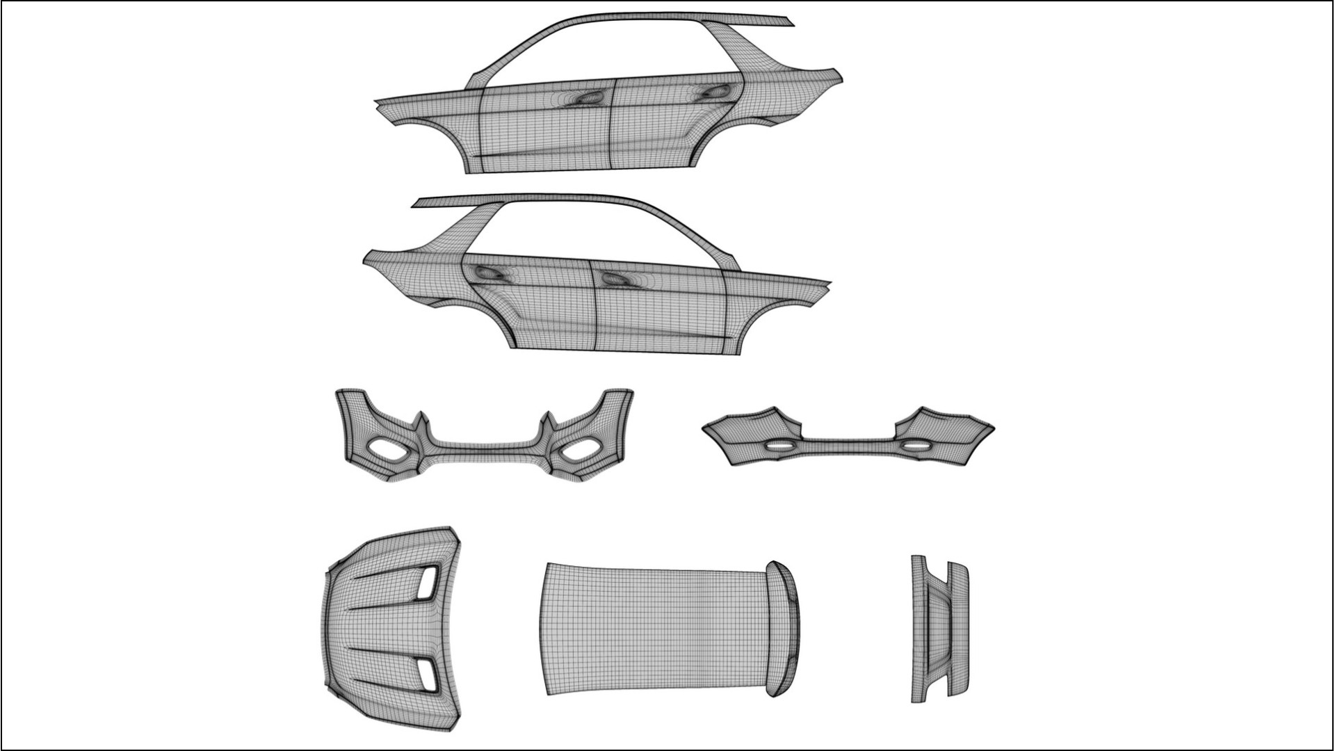 Mercedes M class W166 Film de Protecție pentru Vopsea TPU | SAND PPF cu Schimbare de Culoare – Kit Complet Predecupat 2