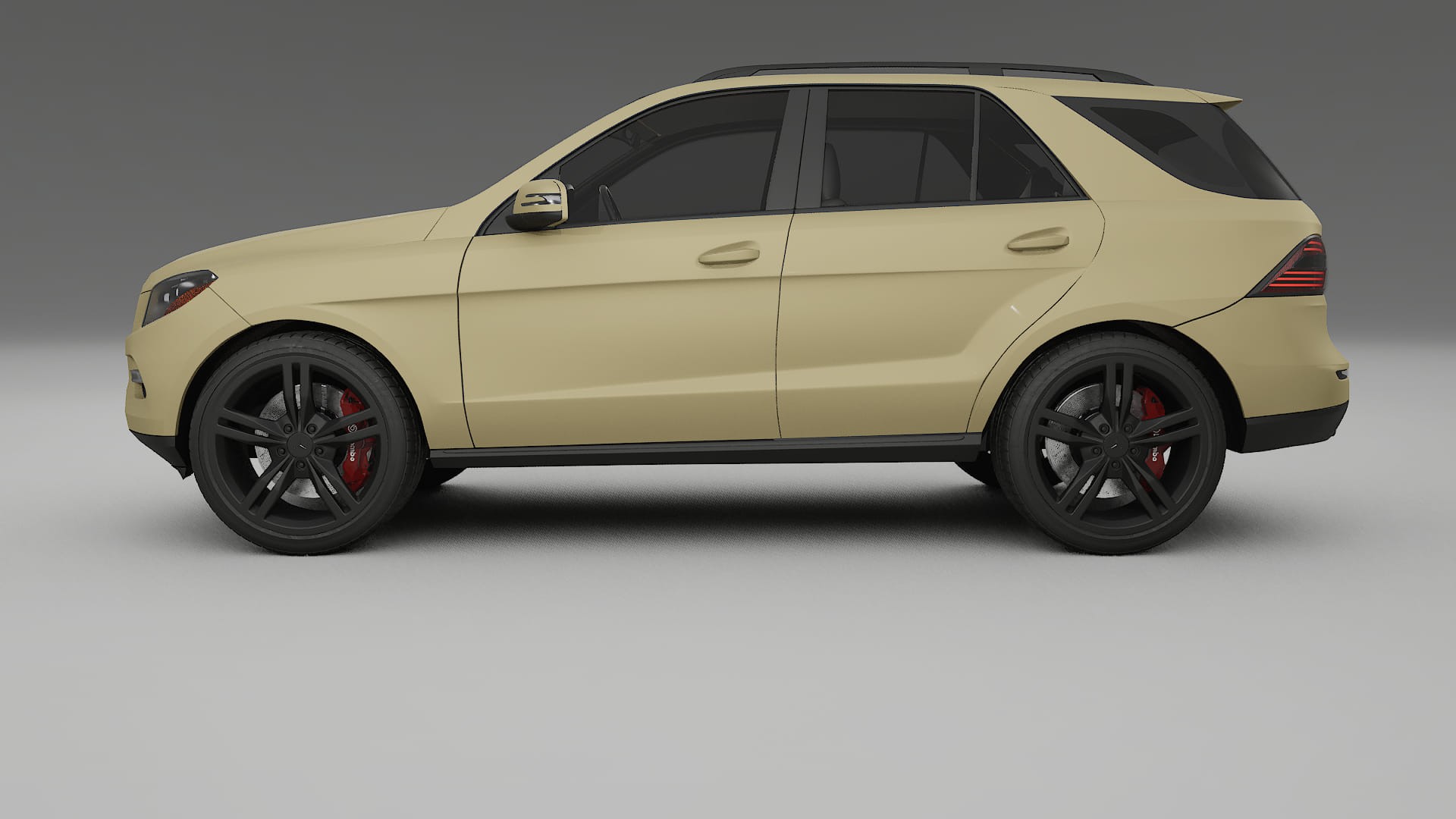 Mercedes M class W166 Film de Protecție pentru Vopsea TPU | SAND PPF cu Schimbare de Culoare – Kit Complet Predecupat