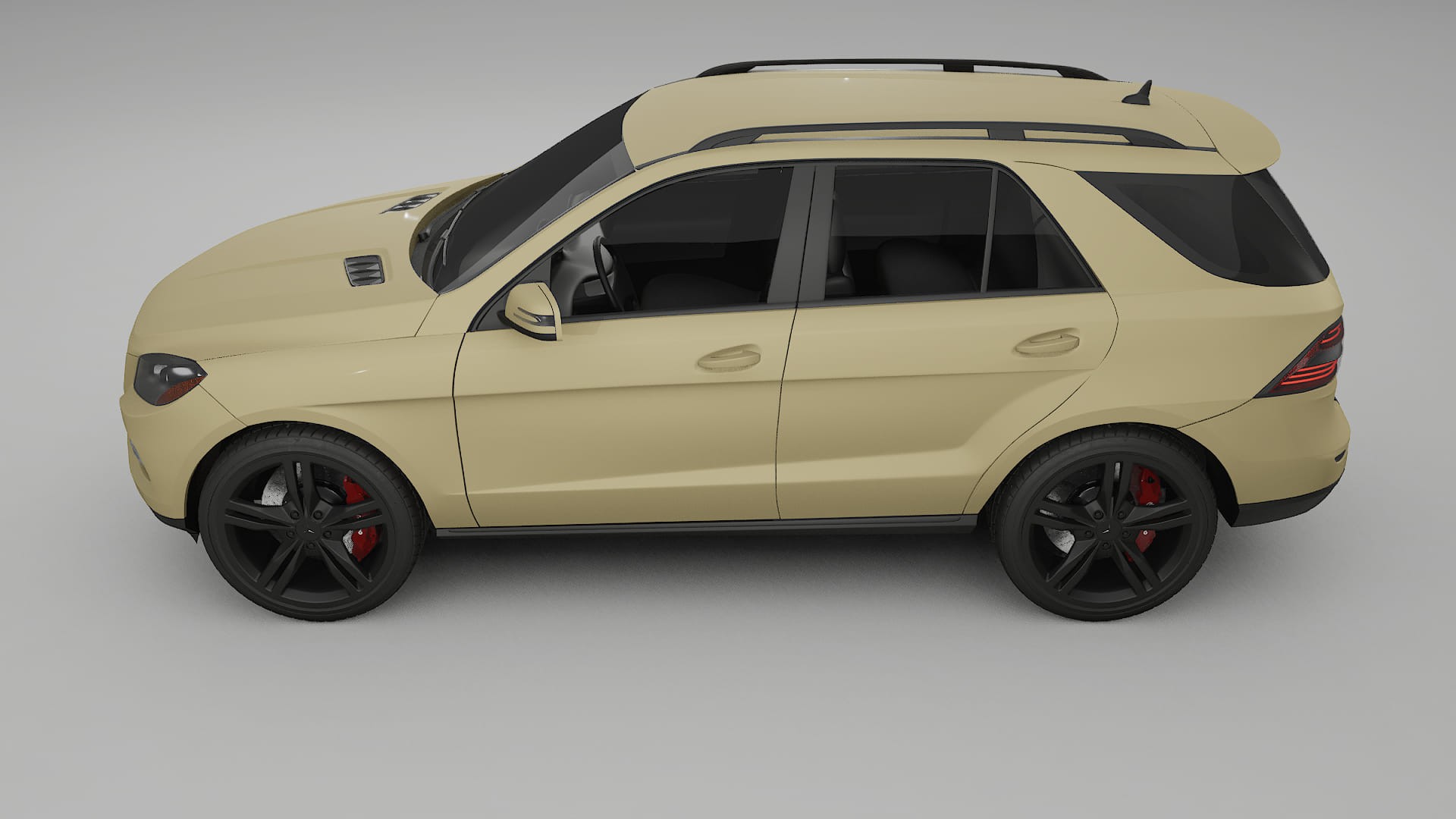 Mercedes M class W166 Film de Protecție pentru Vopsea TPU | SAND PPF cu Schimbare de Culoare – Kit Complet Predecupat